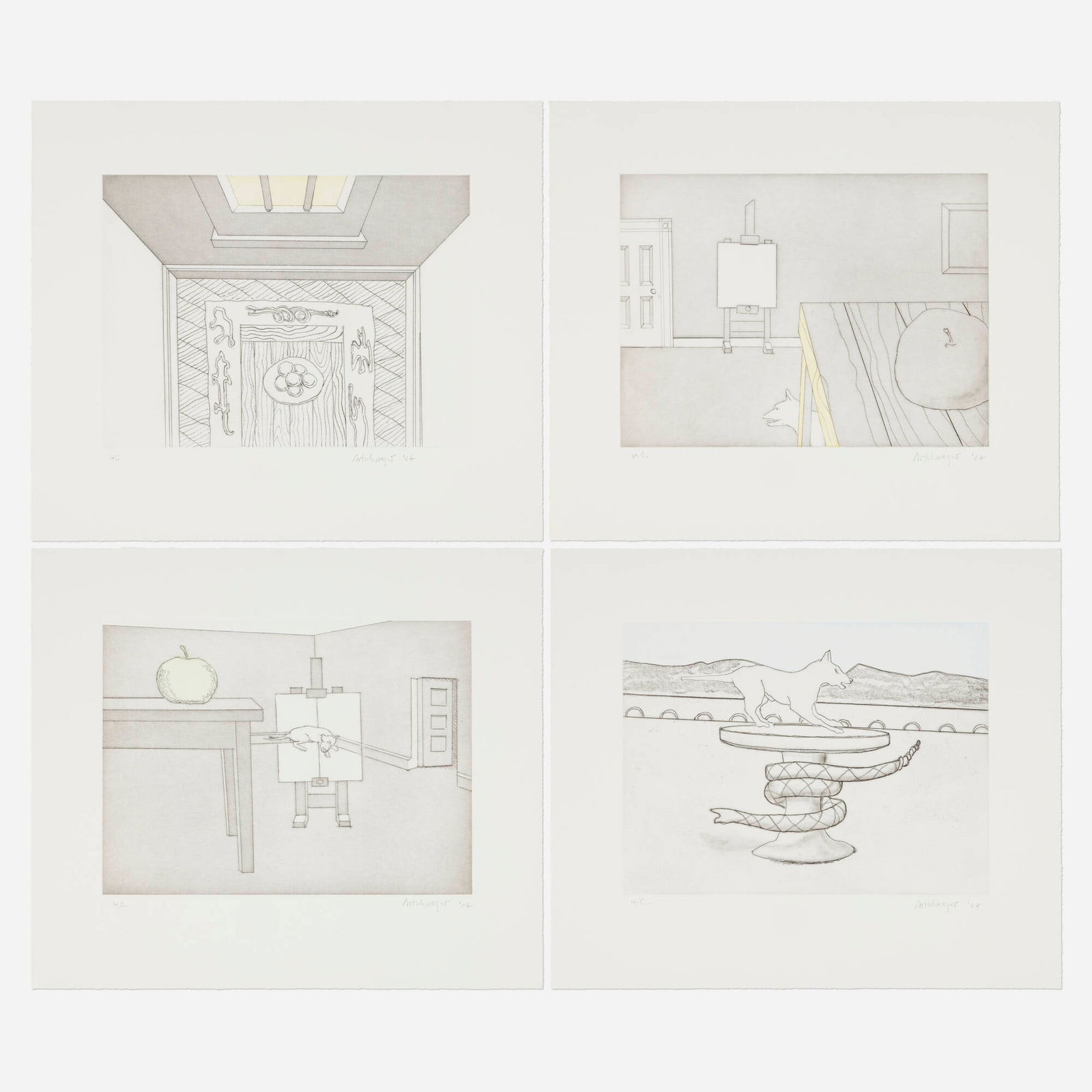 Richard Artschwager, Zeno's Paradox (1 of 2)