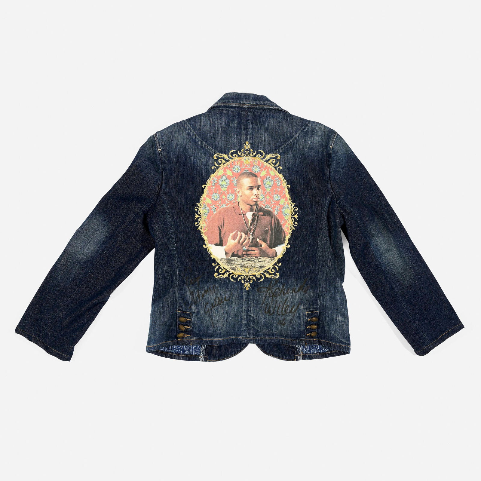 Kehinde Wiley x PAIGE, Denim Jacket (1 of 3)
