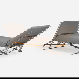 Thom Mayne (Morphosis), Daybed: Thom Mayne (Morphosis) Daybed USA, c. 2000cast aluminum, enameled steel, upholstery, London plane 34 h x 36 w x 96 d in (86 x 91 x 244 cm) This work is unique. Provenance: