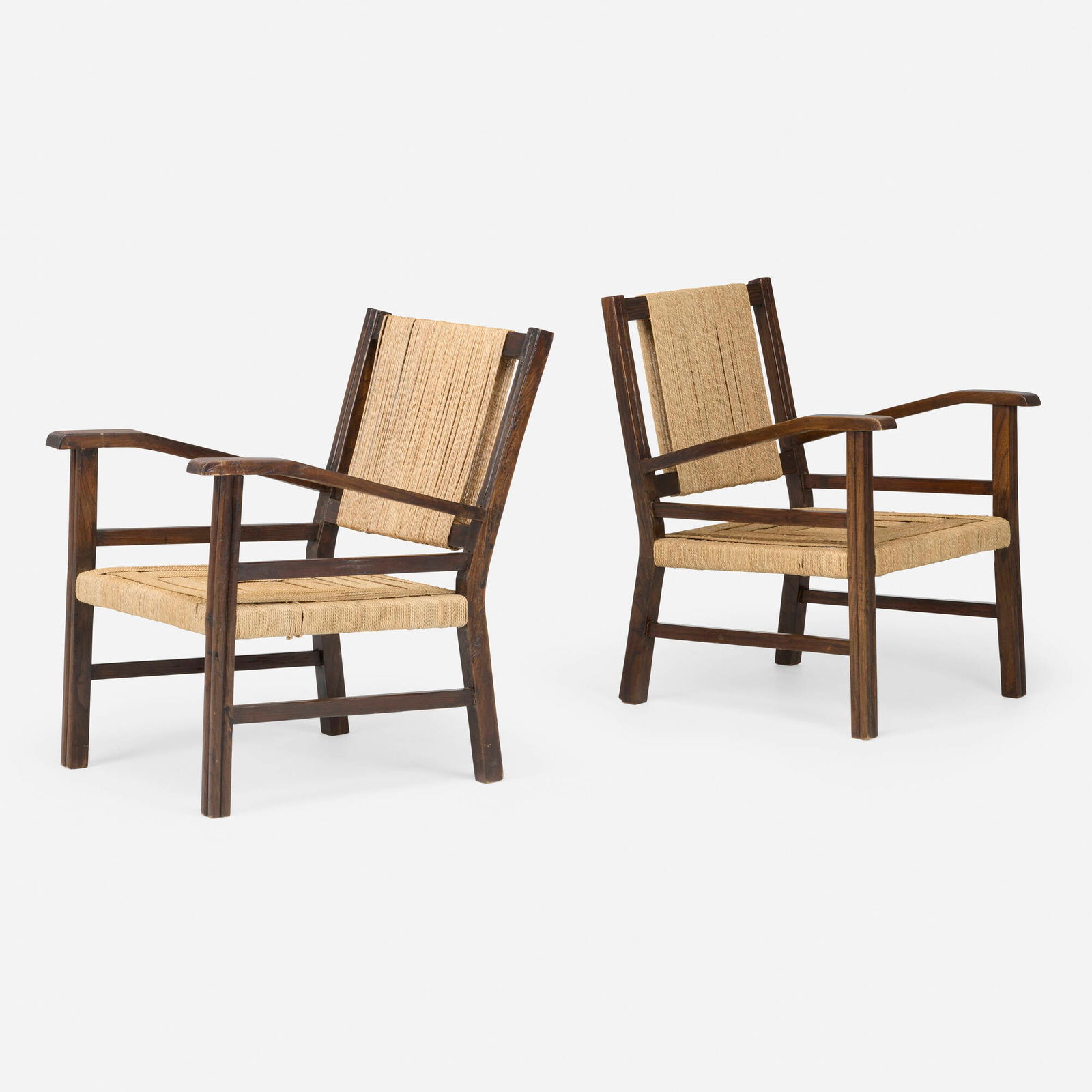 Francis Jourdain, Armchairs, pair (1 of 4)