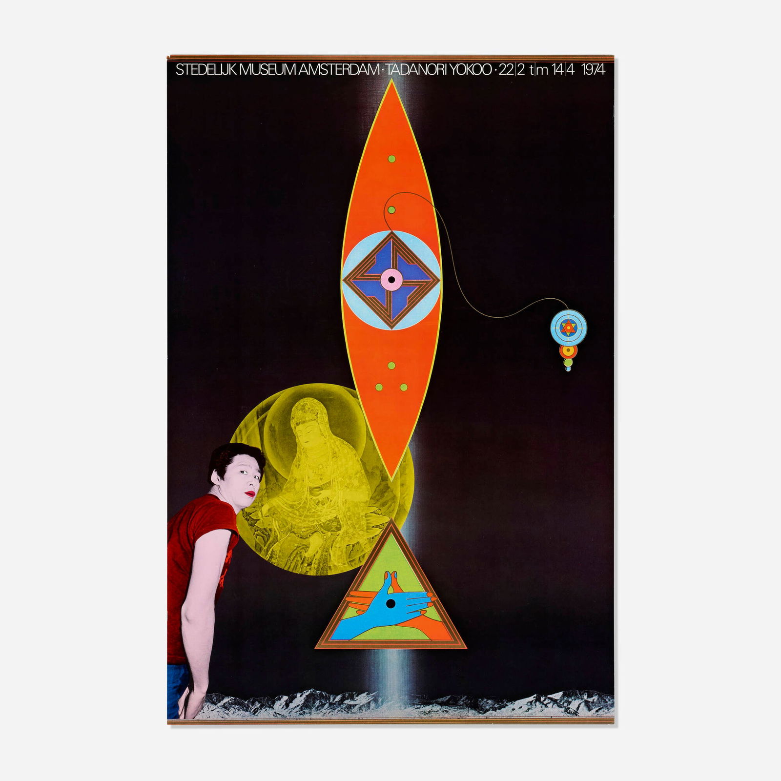 Tadanori Yokoo, Stedelijk exhibition poster (1 of 3)