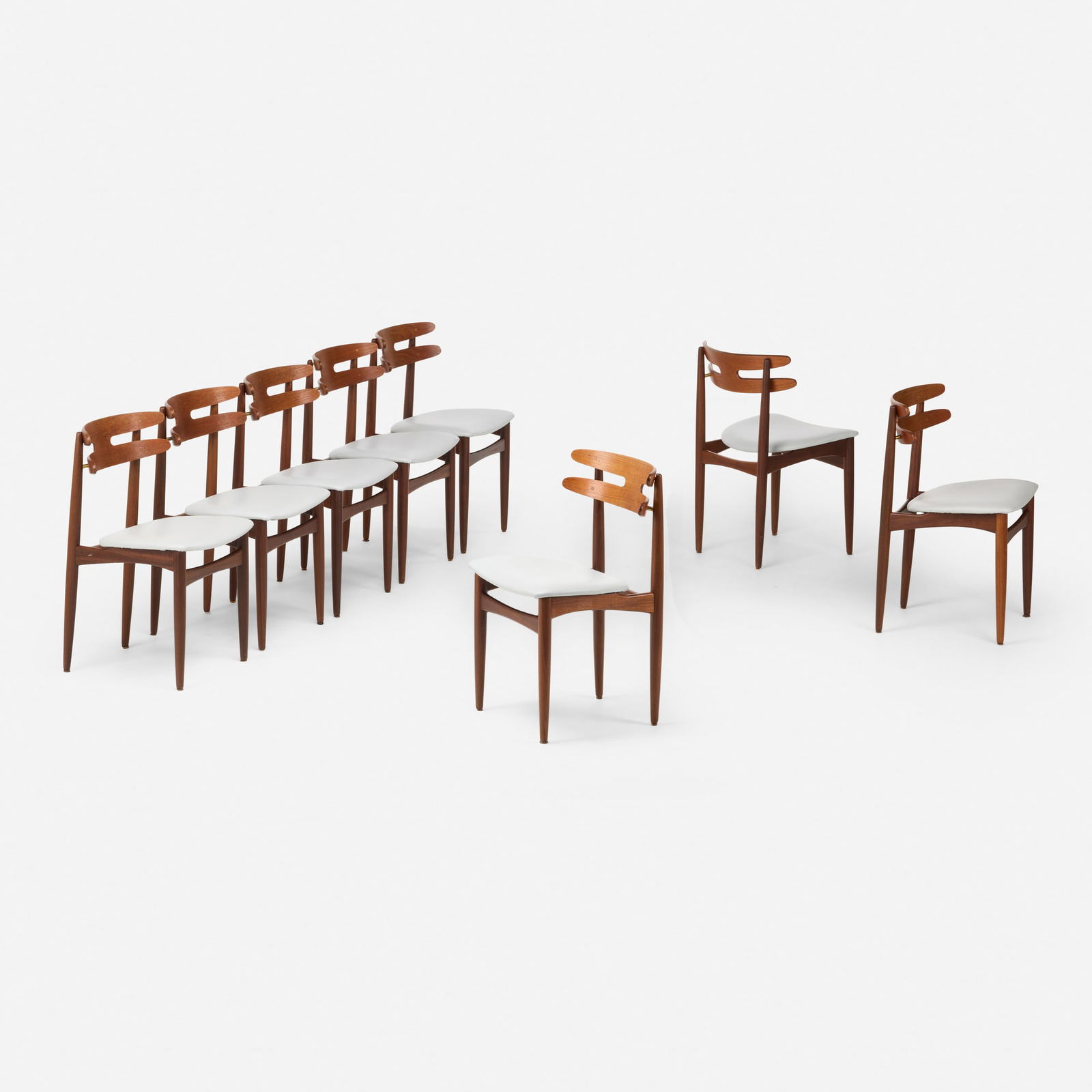 H.W. Klein, Dining chairs model 178, set of eight (1 of 5)