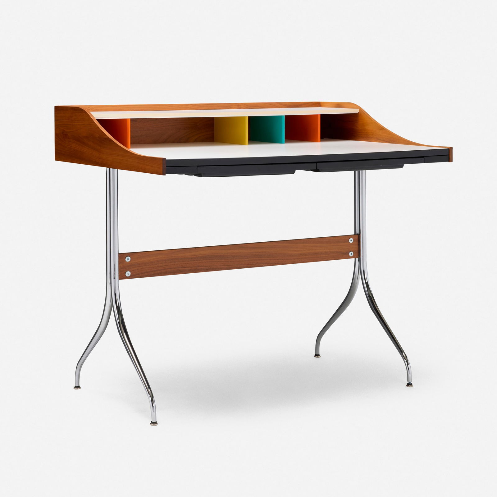 George Nelson & Associates, Swag Leg desk, model 5850 (1 of 5)