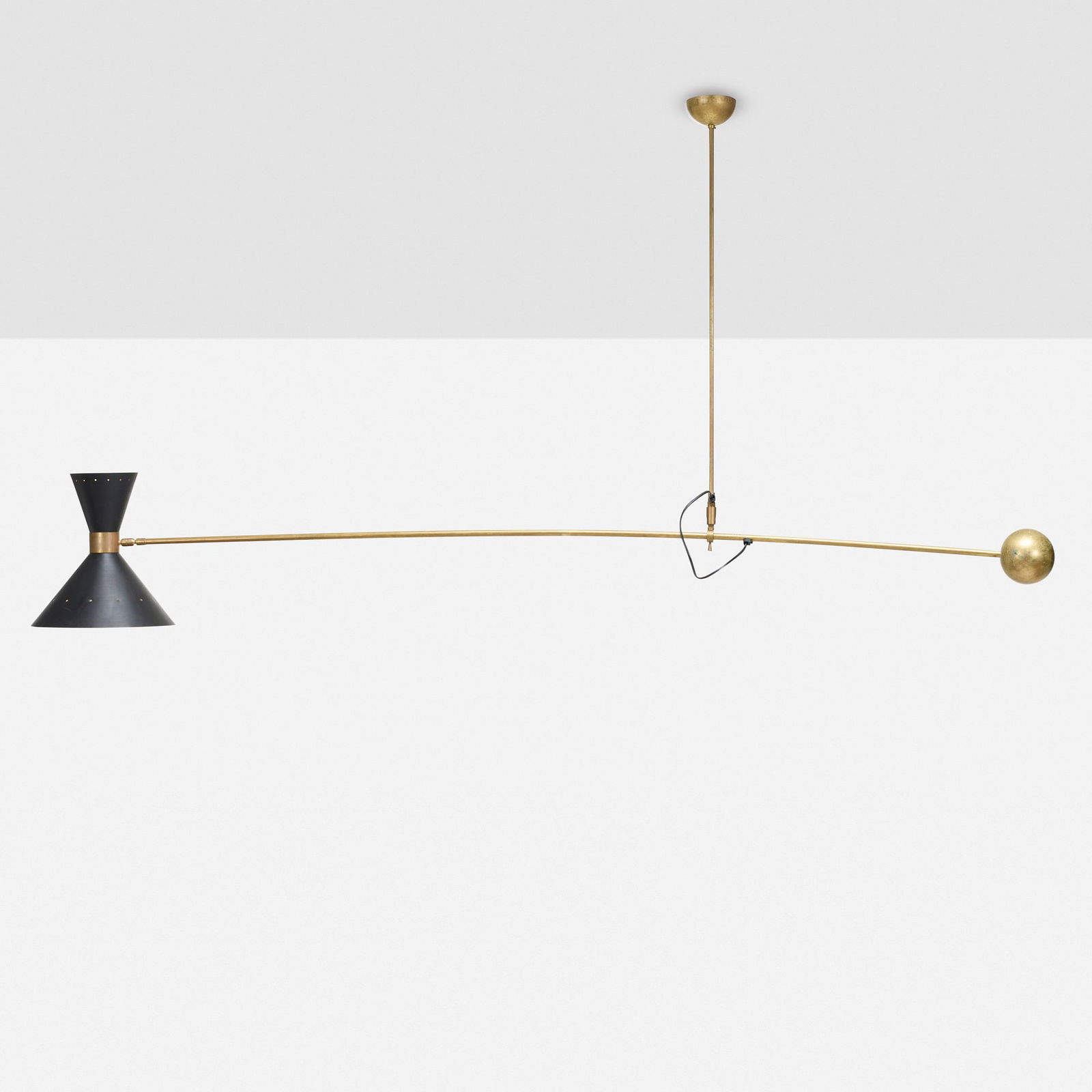 Italian, Counterbalance ceiling lamp (1 of 3)