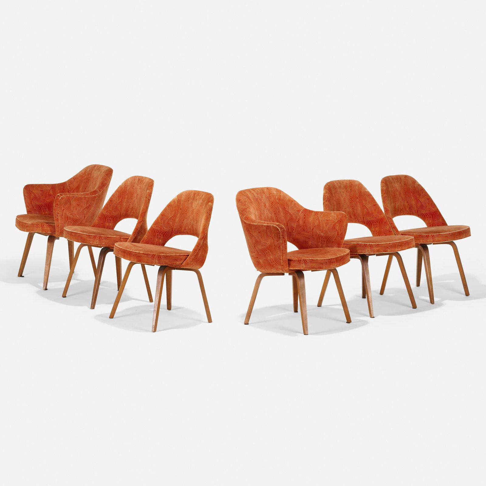 Eero Saarinen, Dining chairs, set of six (1 of 4)