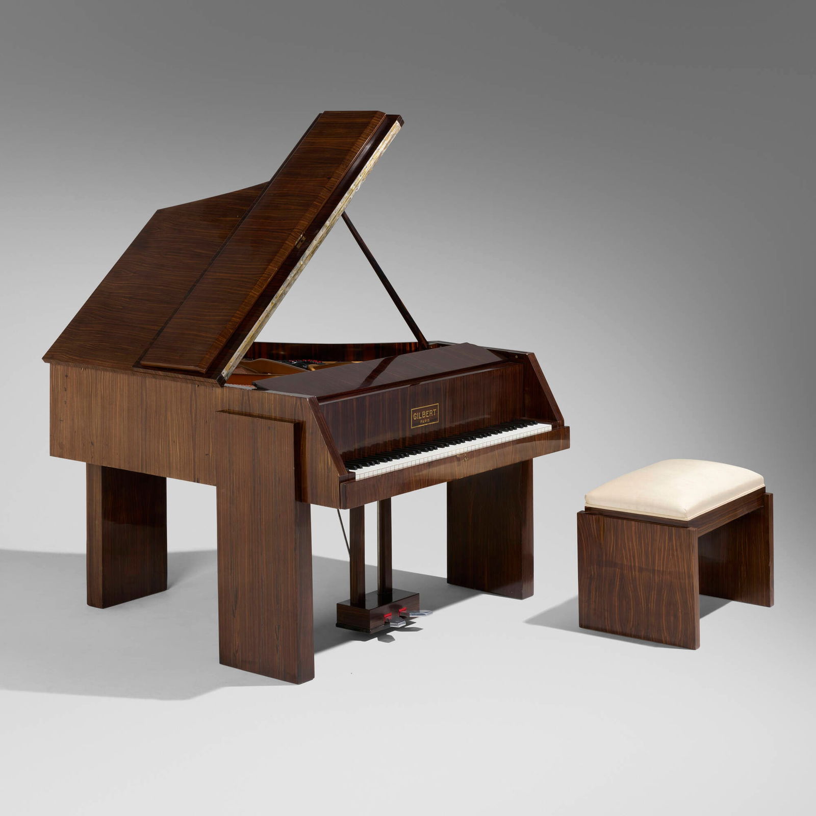 Jacques Adnet, attribution, Piano and bench (1 of 9)