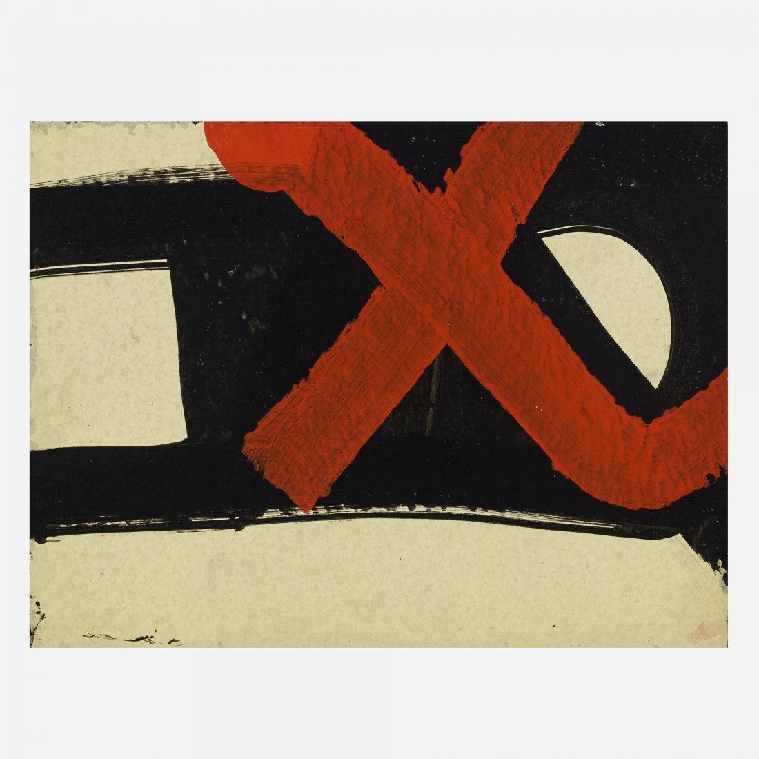 Al Held Untitled: Al Held Untitled USA, 1960 acrylic on paper applied to board 18 h x 23.75 w inches Provenance: Robert Miller Gallery, Inc., New York