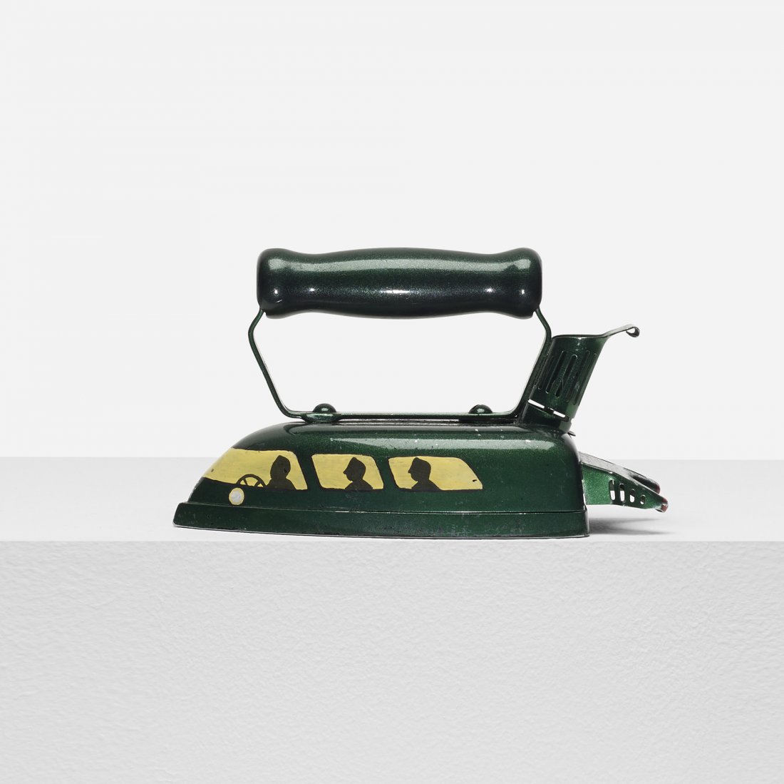 Roger Brown untitled: Roger Brown untitled USA, c. 1990 hand-painted found object 5 h x 8.5 w inches Provenance: Acquired from Phyllis Kind Gallery, Chicago in 1990 | Collection of the American Medical Association, Chicago