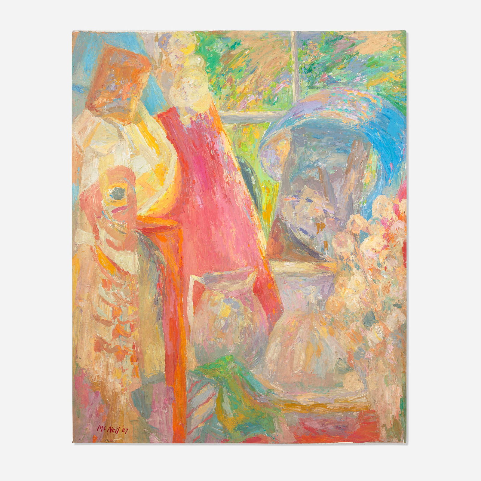 George McNeil, Untitled (Interior Scene) (1 of 4)