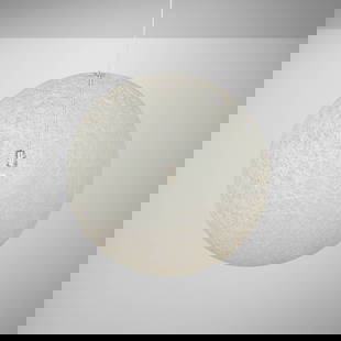 Bertjan Pot, Random Light II hanging lamp: Bertjan Pot Random Light II hanging lamp Moooi The Netherlands, 2001 epoxy resin over fiberglass, chrome-plated steel 32 h x 32 dia in (81 x 81 cm) Provenance: Estate of Amy Lau This work will