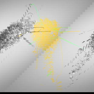 Aurora Robson, Son: Aurora Robson Son c. 2009 salvaged plastic debris, aluminium rivets, tinted polycrylic, mica powder 50 h x 35 w x 41 d in (127 x 89 x 104 cm) Provenance: Private Collection Exhibited: Aurora