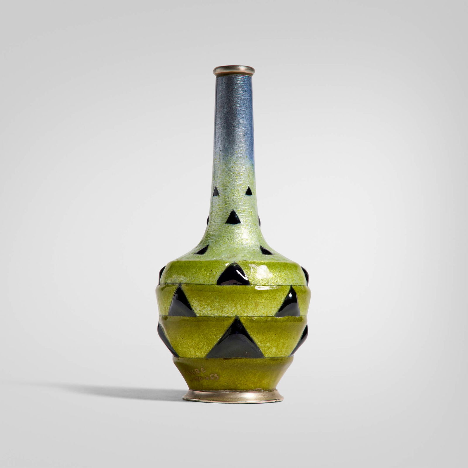 Camille Faure for Limoges, attribution, Bud vase (1 of 4)