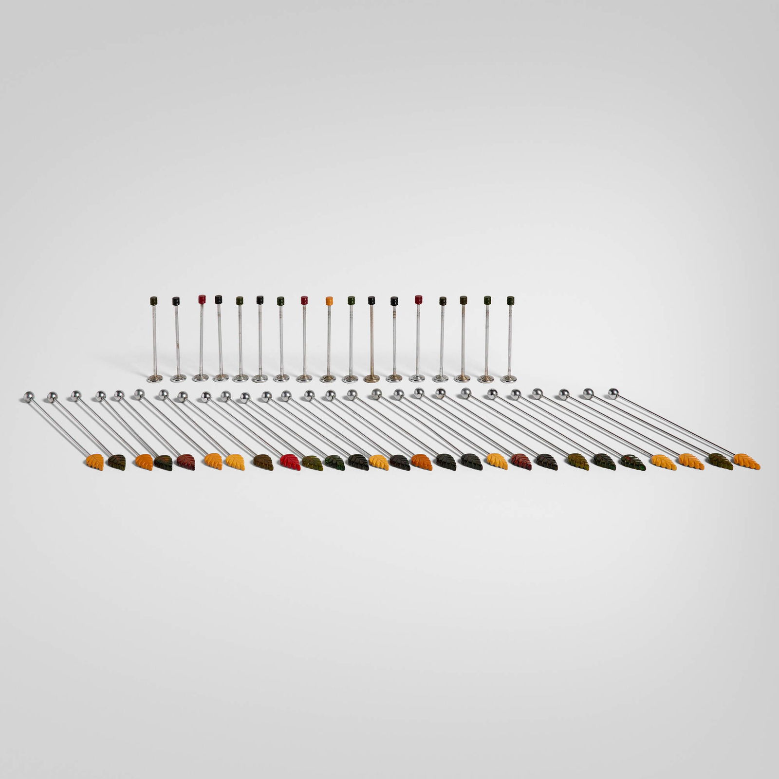 Chase Brass & Copper Co., Collection of stirrers and muddlers (1 of 6)