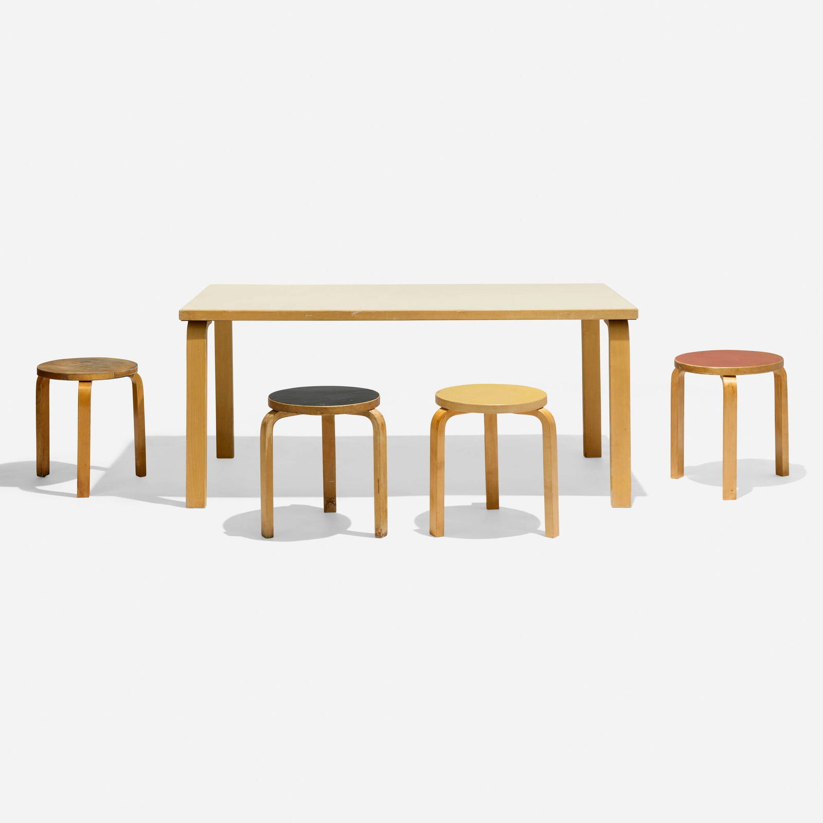 Alvar Aalto, L-Leg dining set (1 of 6)