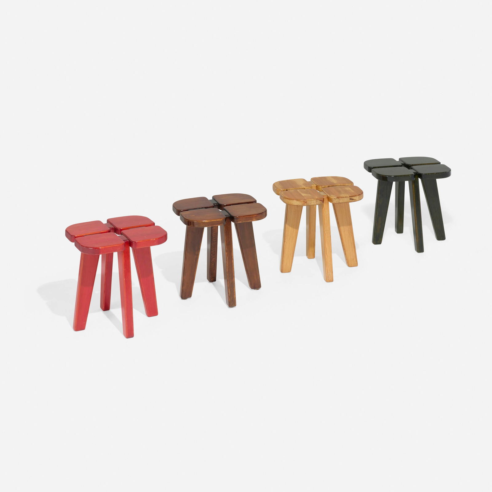 Rauni Peippo, Apila stools, set of four (1 of 3)