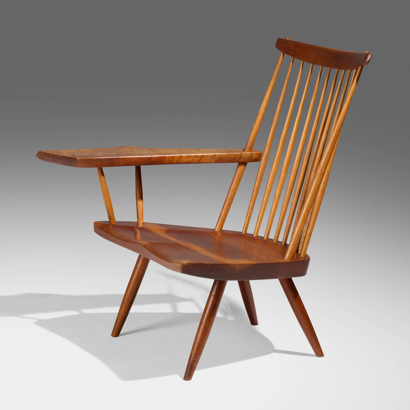 George Nakashima, Lounge Chair with Right Arm (1 of 6)