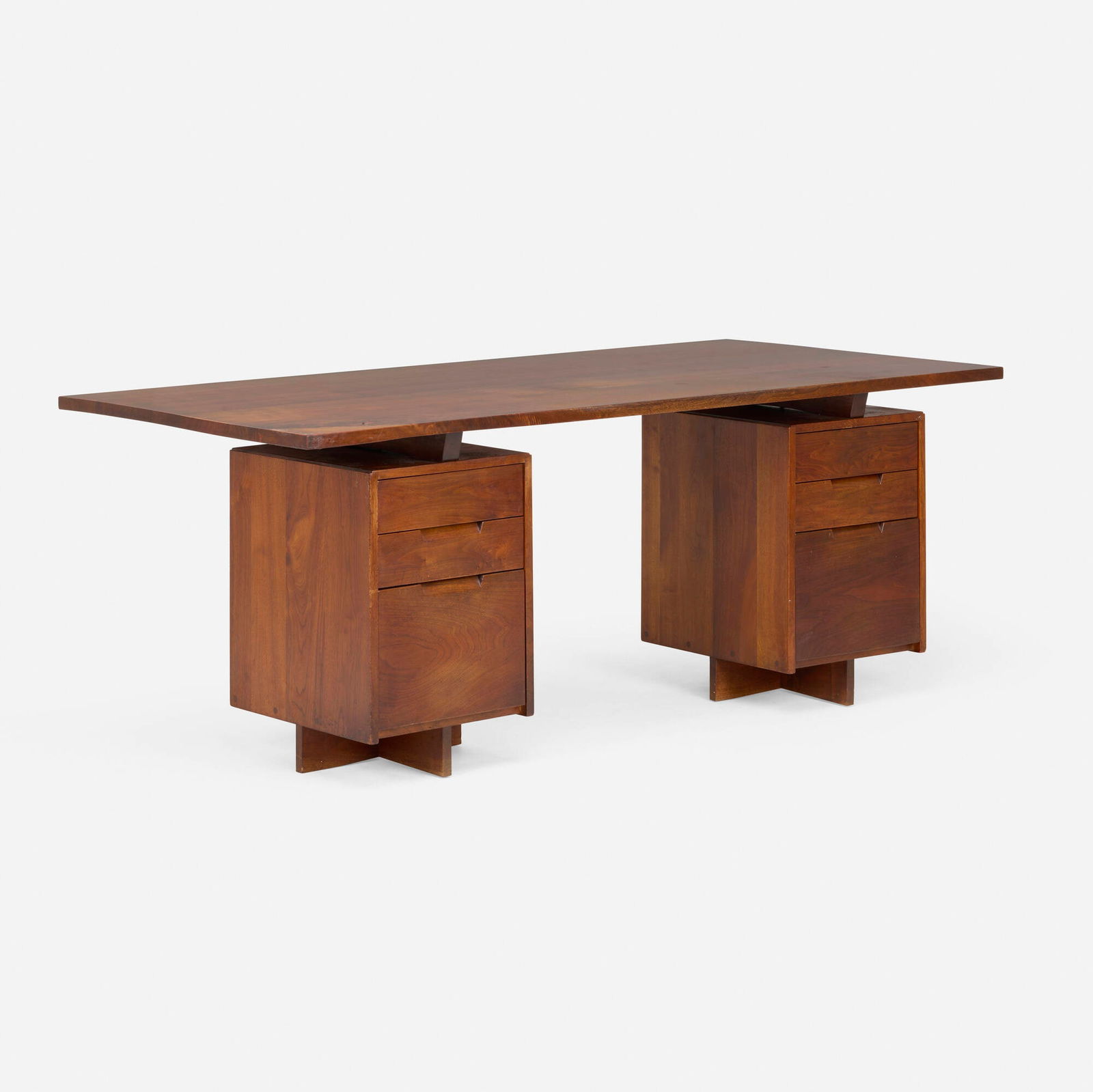 George Nakashima, Double Pedestal desk (1 of 5)