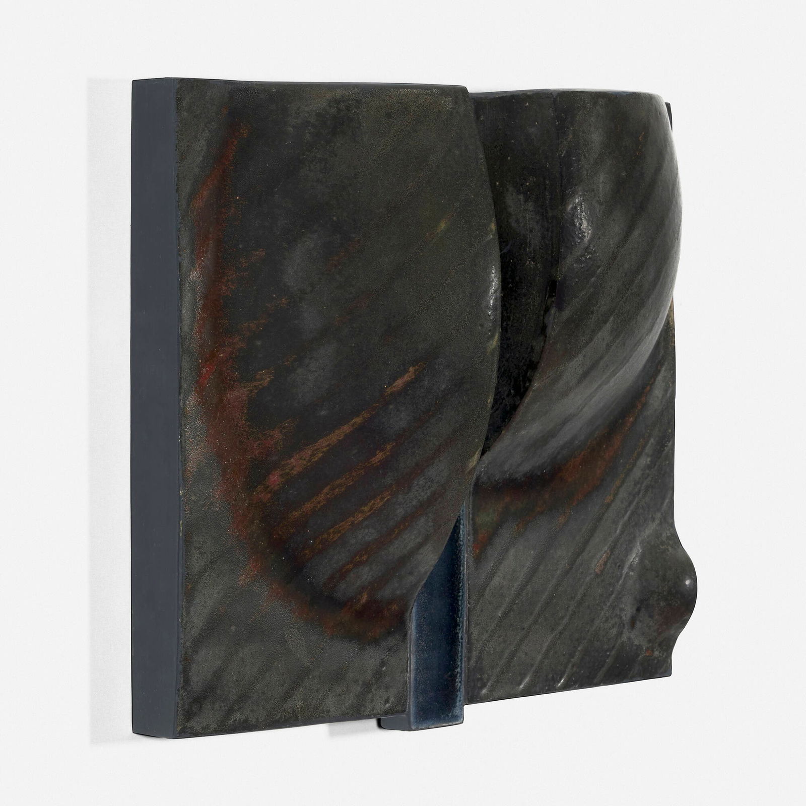 Ruth Duckworth, Untitled: Ruth Duckworth Untitled hand-built and glazed stoneware 19.5 h x 17.5 w x 5 d in (50 x 44 x 13 cm) Provenance: Private Collection | Thence by descent This work w