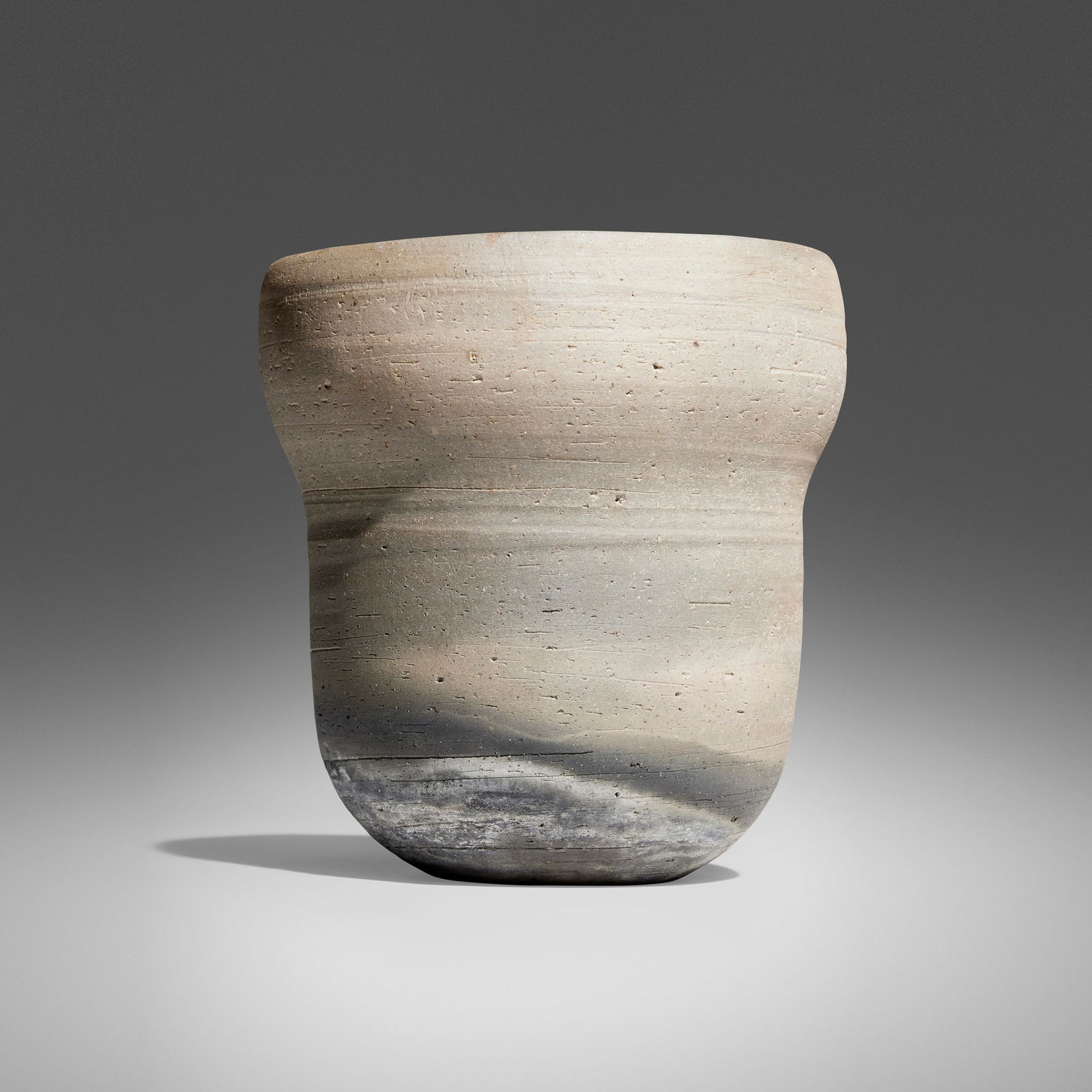 Ruth Duckworth, Untitled (Vase): Ruth Duckworth Untitled (Vase) c. 1975glazed stoneware 7.5 h x 7.5 dia in (19 x 19 cm) Incised signature to underside 'R'. Provenance: Acquired directly from the artist