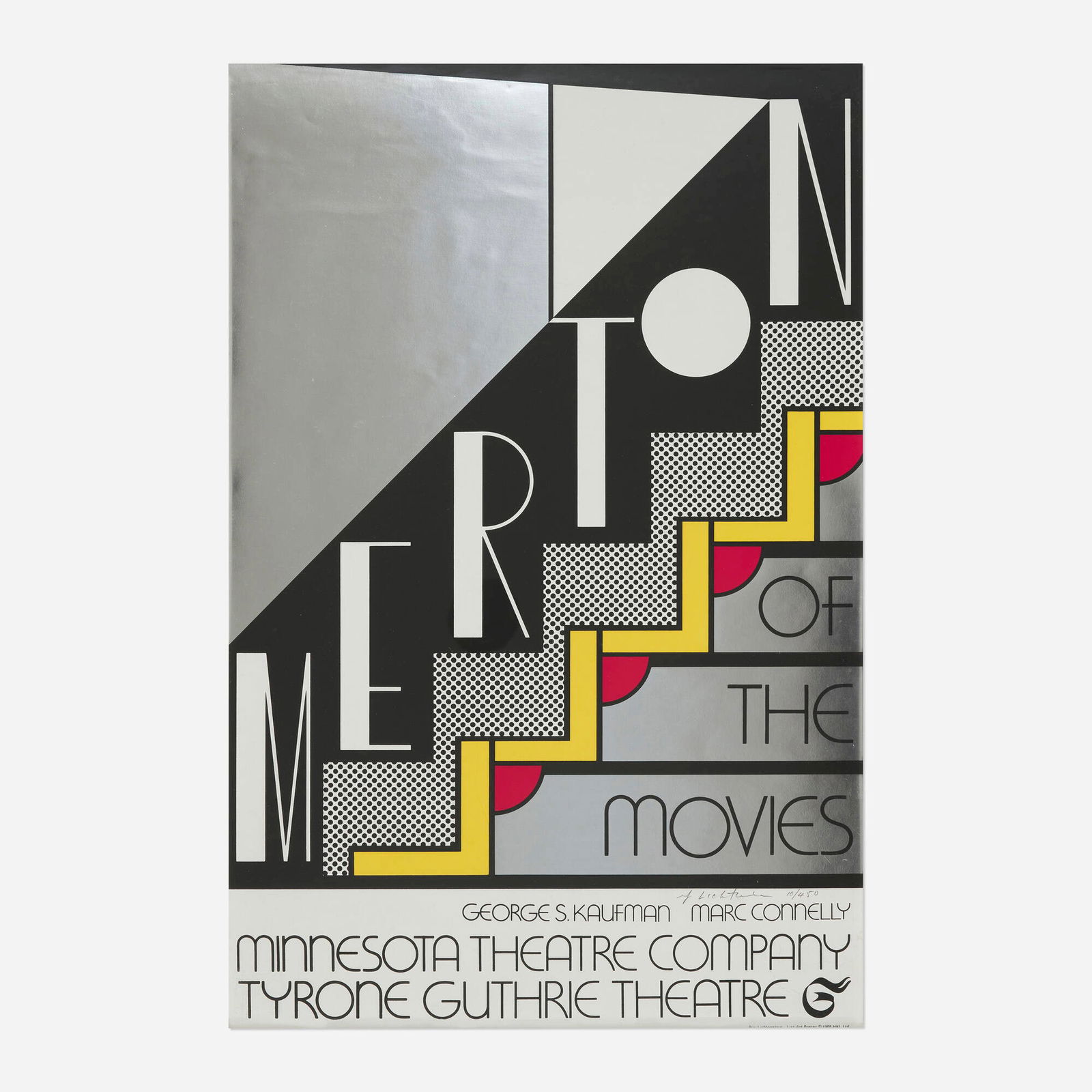 Roy Lichtenstein, Merton of the Movies Poster (1 of 3)