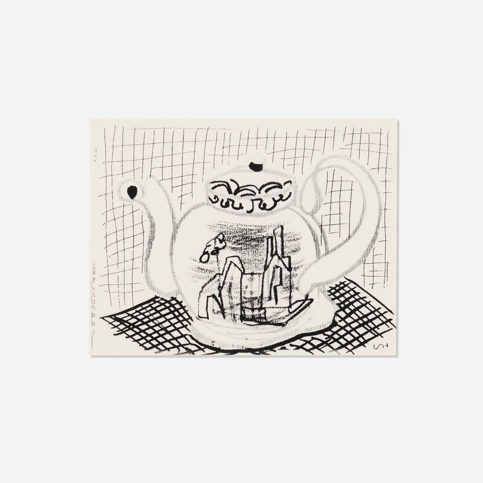 David Hockney, Teapot (1 of 3)
