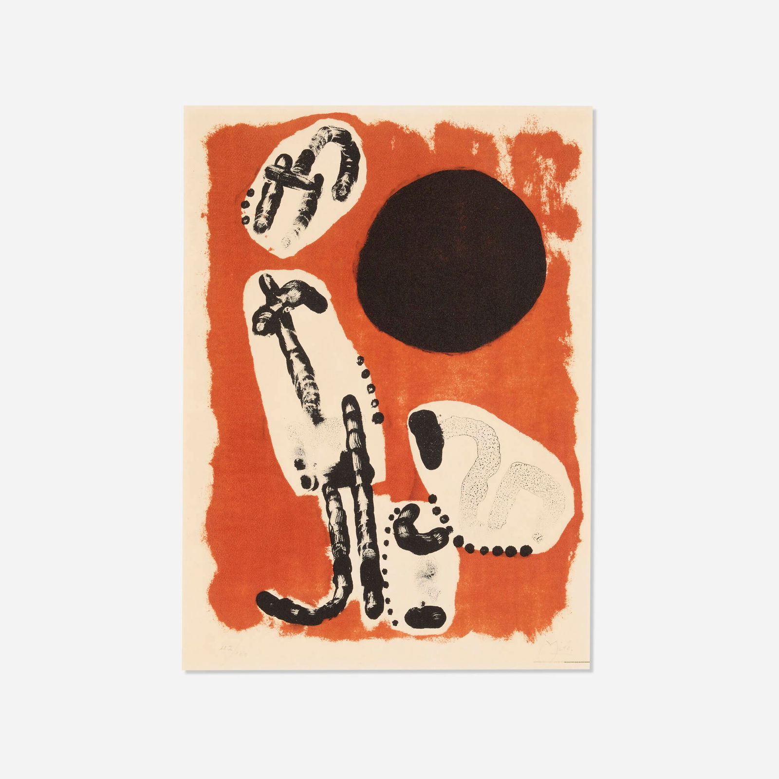 Joan Miro, Astrologie I (from Derriere le Mirroir, no. 57-58-59) (1 of 3)