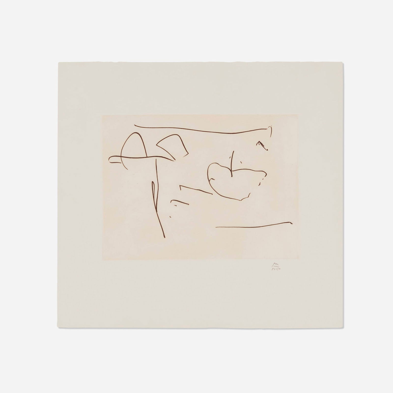 Robert Motherwell, May Linen Suite #7 (1 of 3)