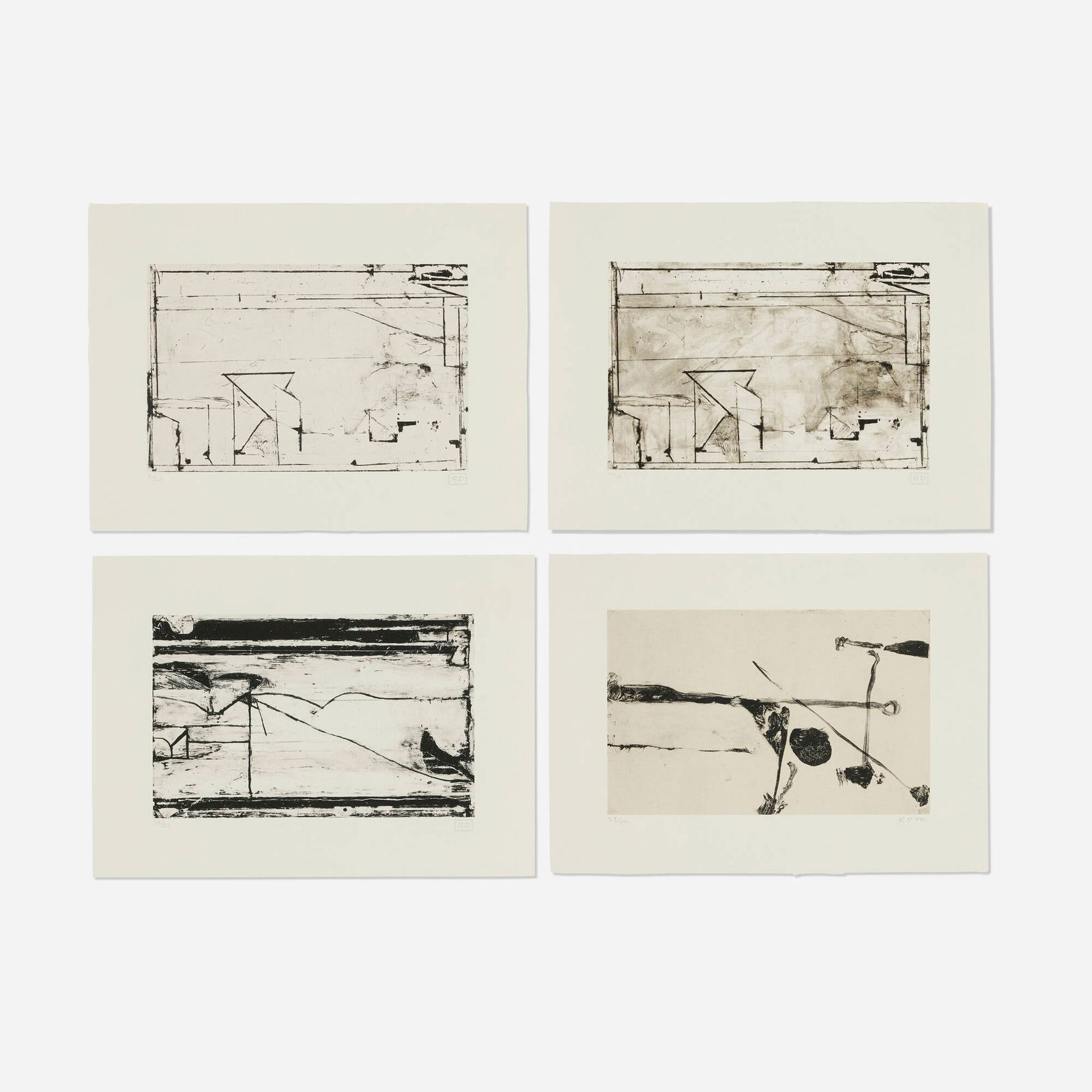 Richard Diebenkorn, Four works (1 of 3)