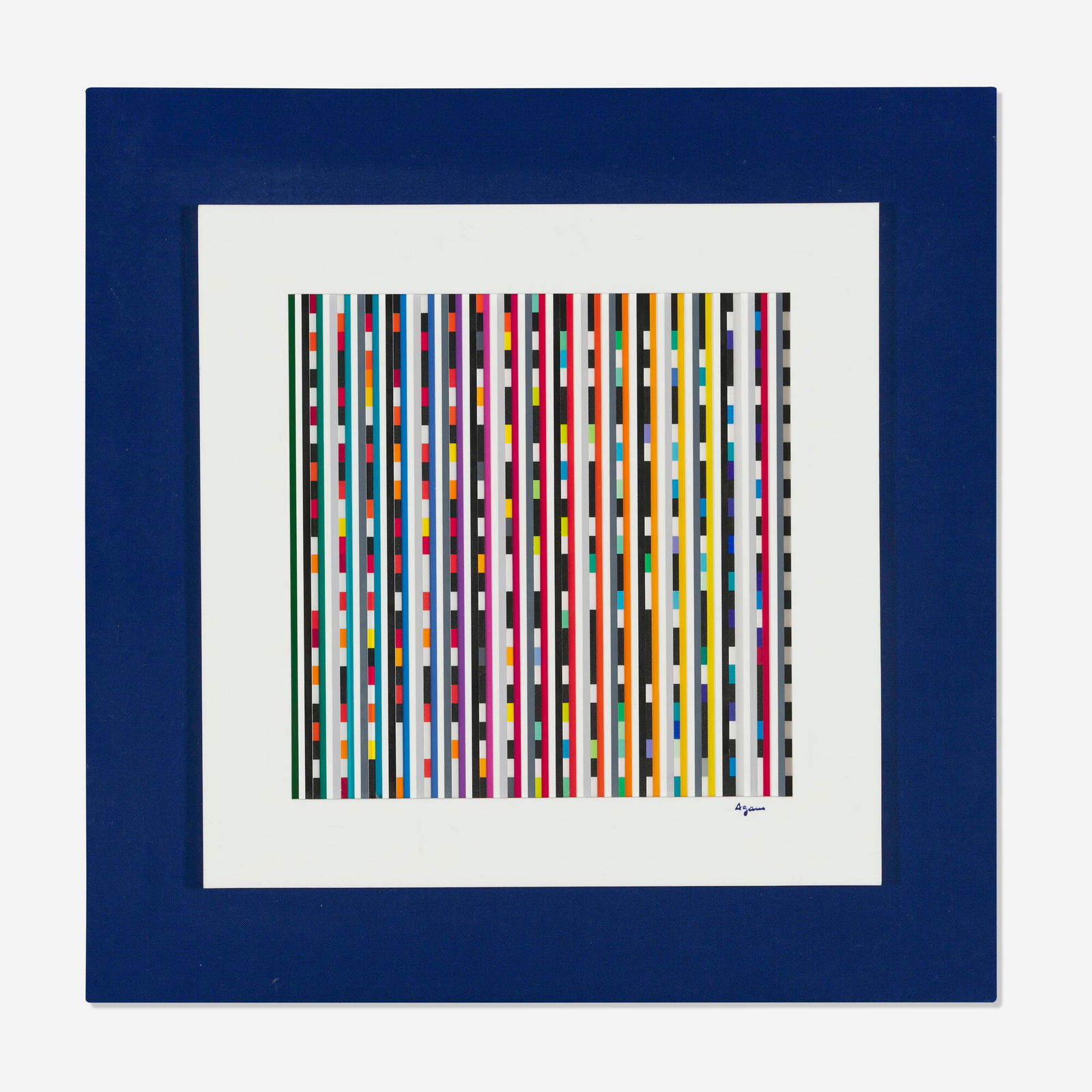 Yaacov Agam, Untitled (Polymorph wall sculpture) (1 of 6)