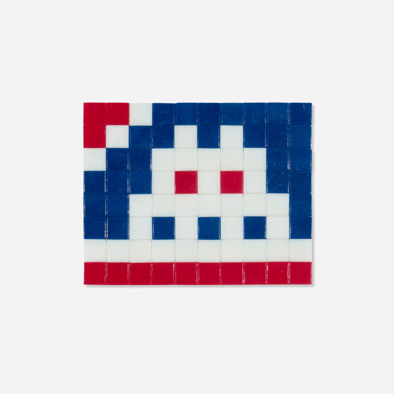 Invader, IK#07 (Union Space): Invader IK#07 (Union Space) 2007glass paste tiles 6 h x 7.25 w in (15 x 18 cm) This work is number 143 from the edition of 150 published by Space Shop in conjunction with the Invasion Londo