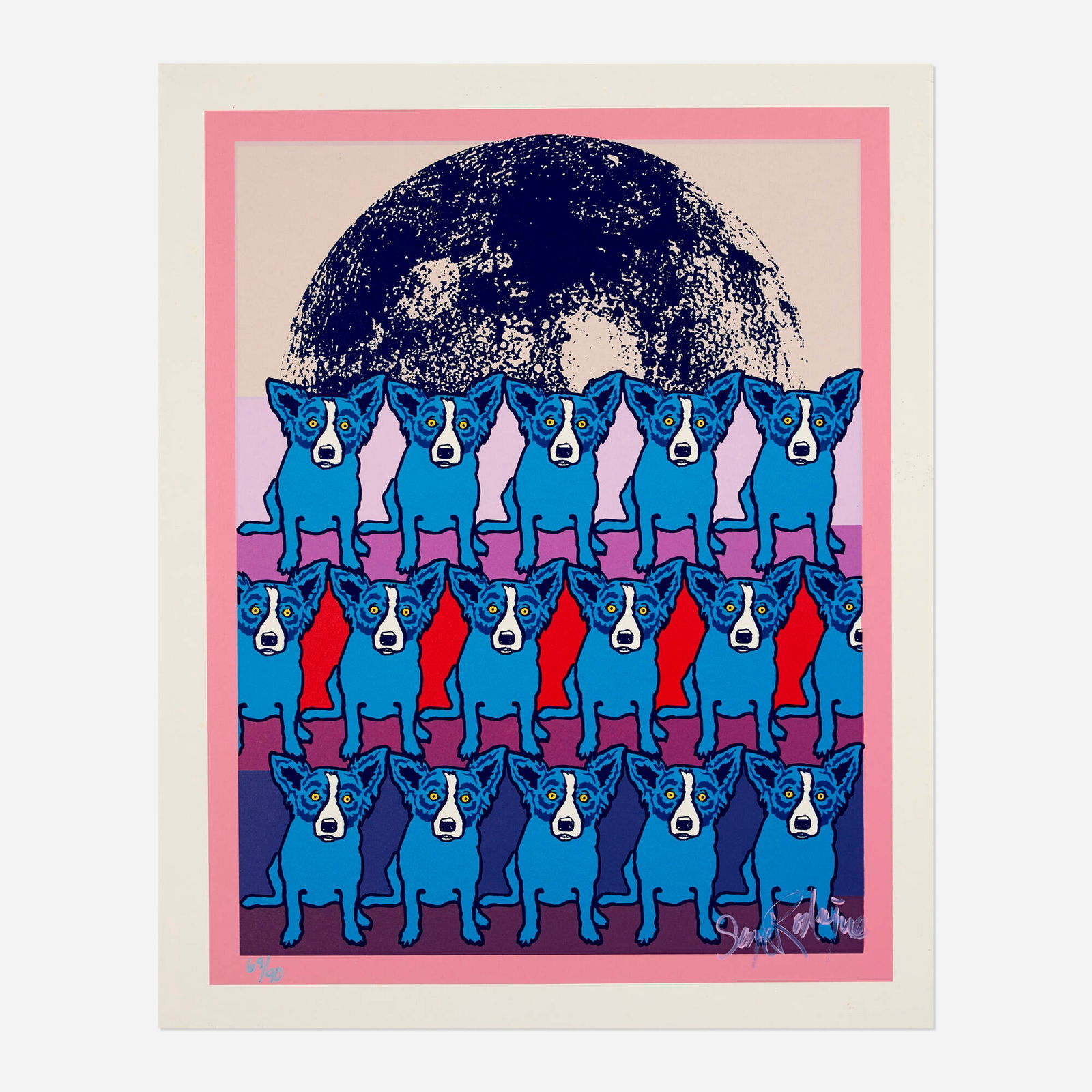 George Rodrigue, Codex Blue Dog (1 of 2)