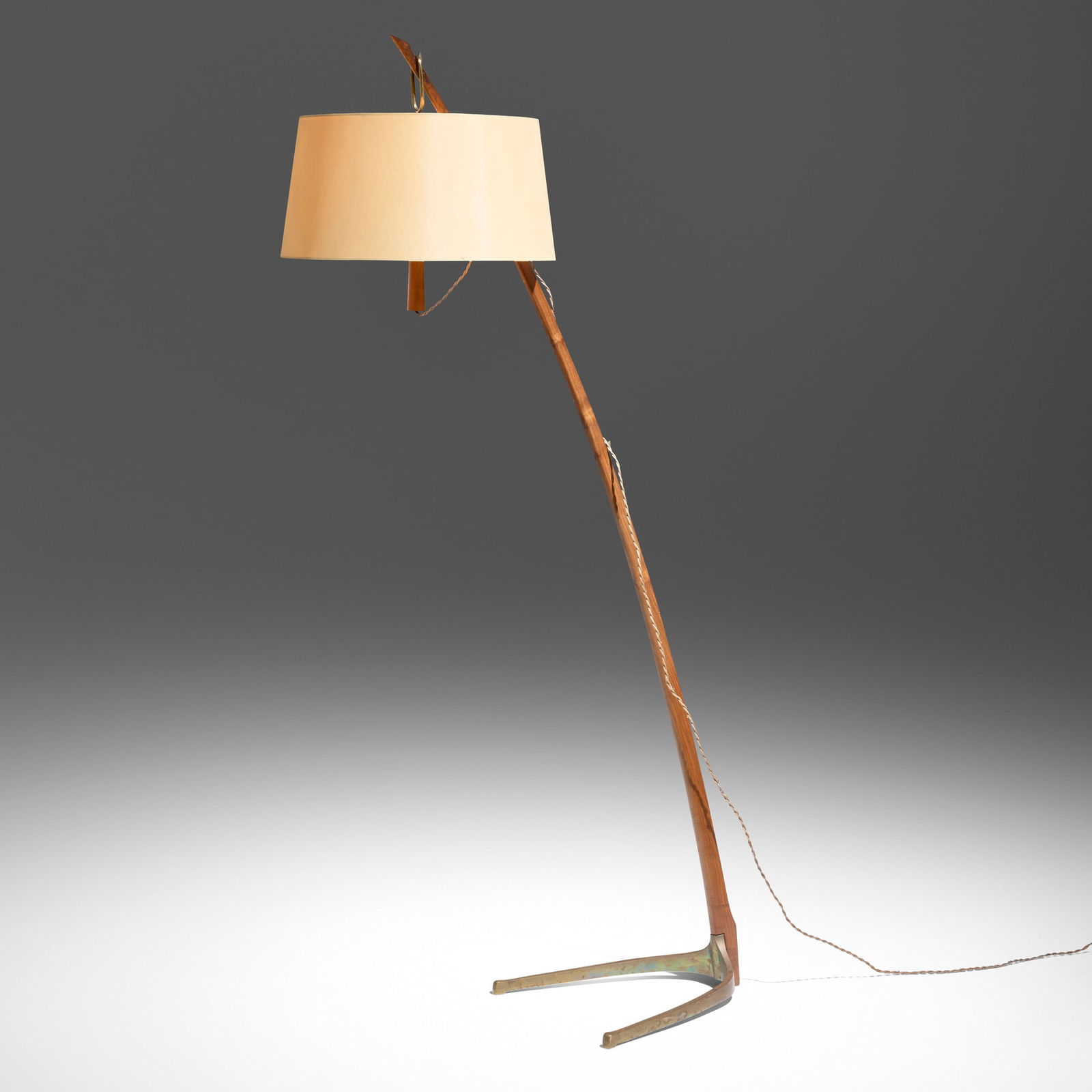 J.T. Kalmar and A. Poll, Dornstab adjustable floor lamp, model 2076 (1 of 4)