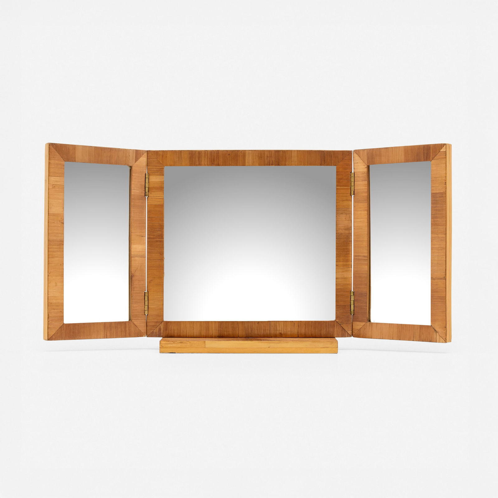 Art Deco, Tabletop folding mirror (1 of 4)