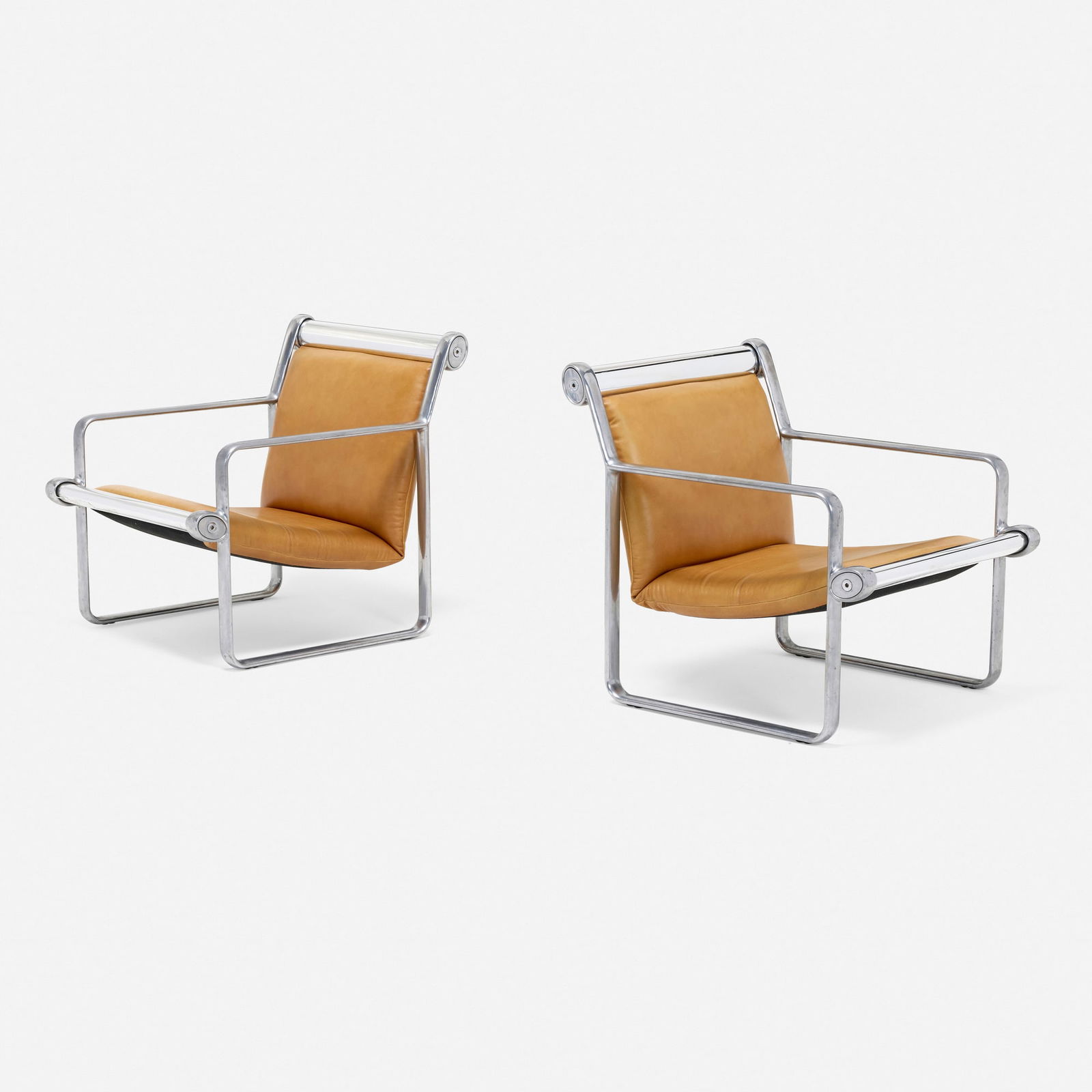 Bruce Hannah and Andrew Morrison, Sling armchairs, pair (1 of 5)