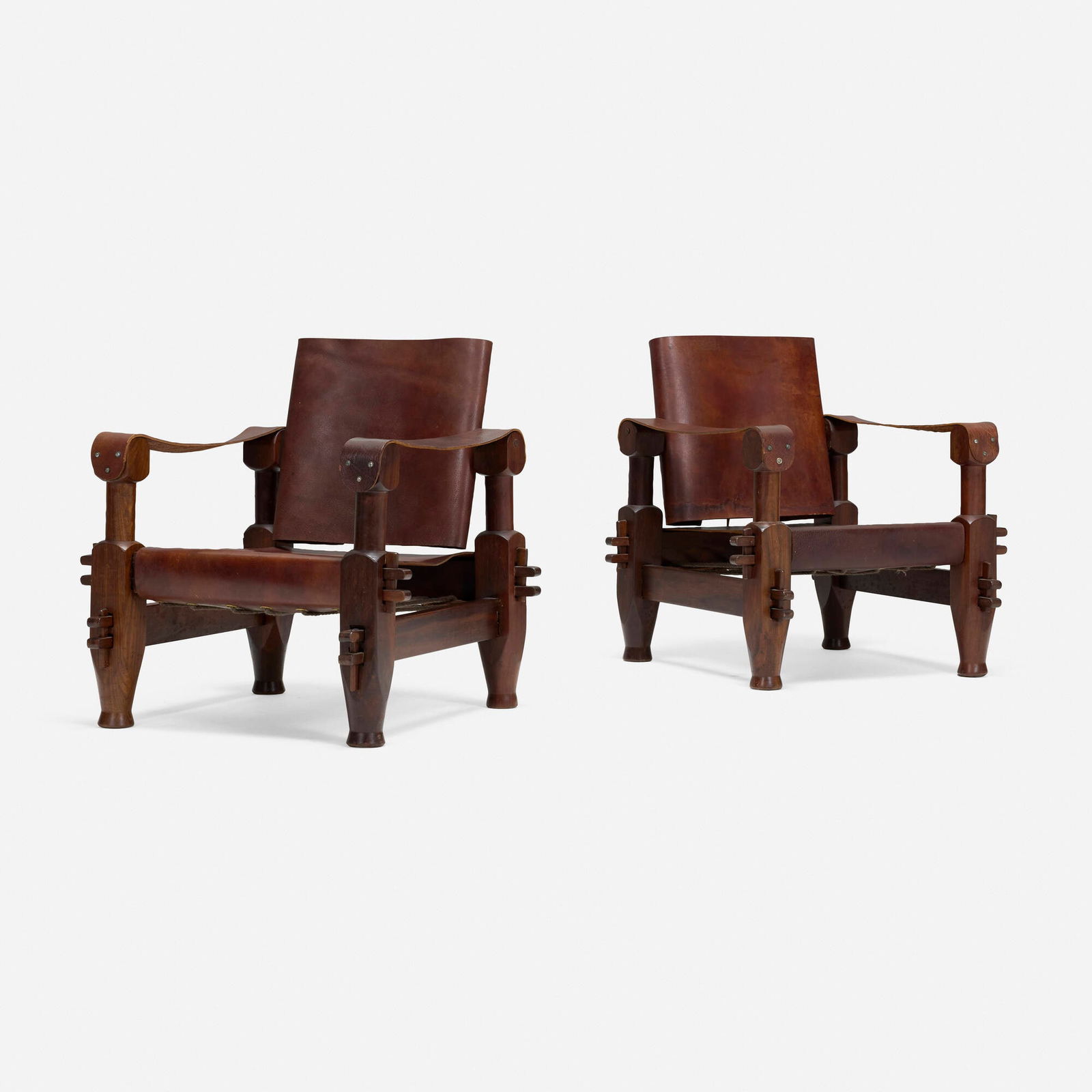 Brazilian, Safari chairs, pair (1 of 6)