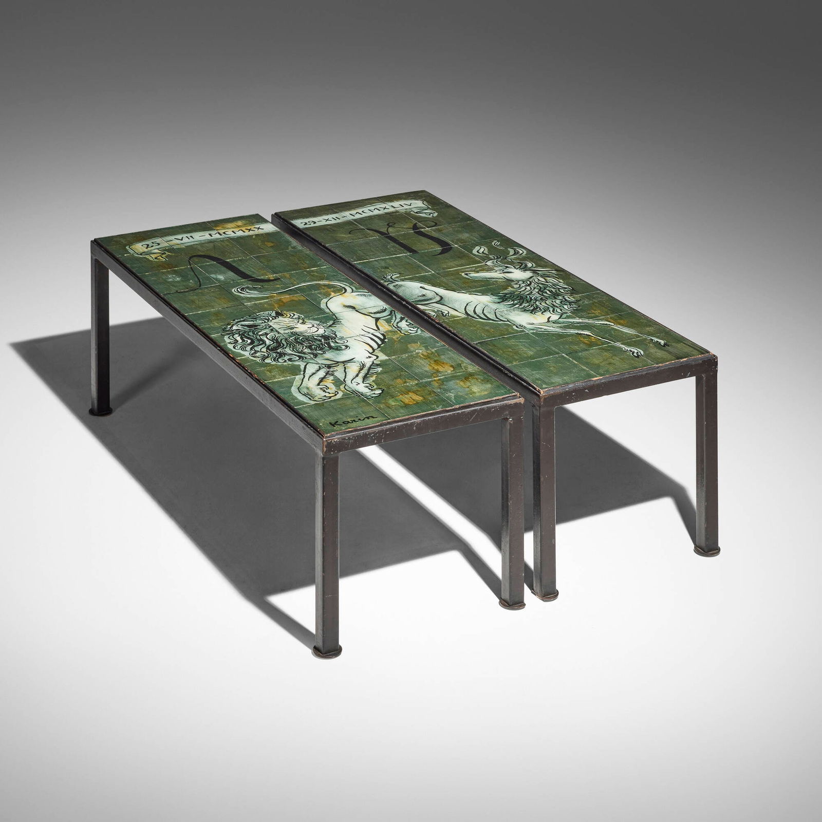 Karin van Leyden, Coffee tables, pair (1 of 5)