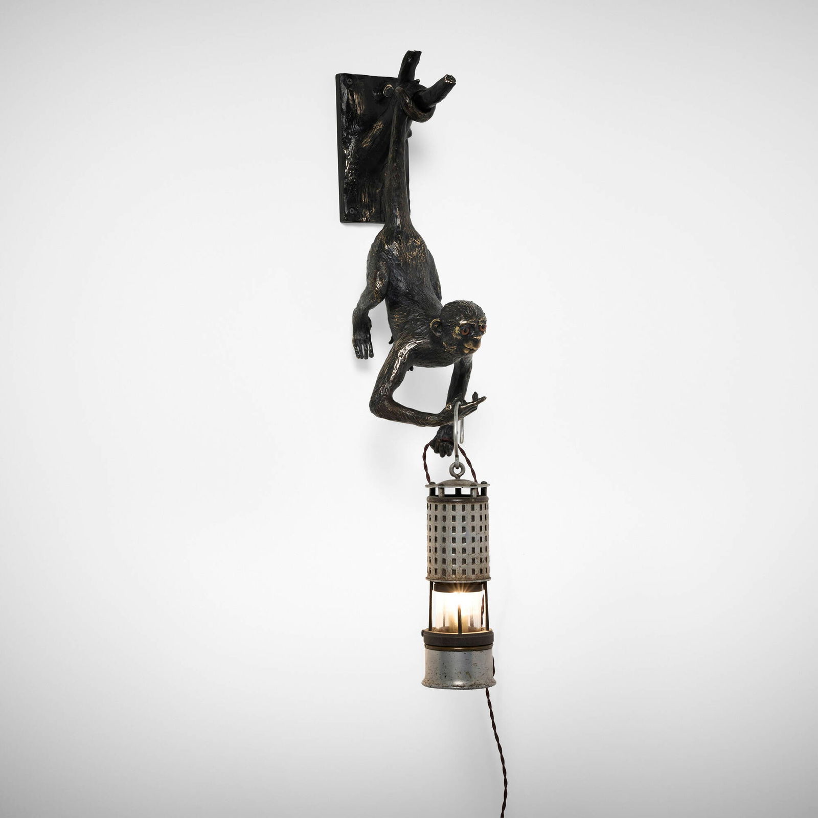 Blackman Cruz Workshop, Thieving Monkey, Right-Handed wall lamp (1 of 3)