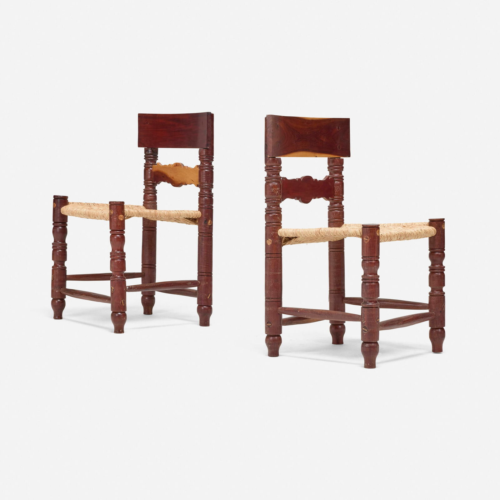 Rustic, Side chairs, pair (1 of 4)