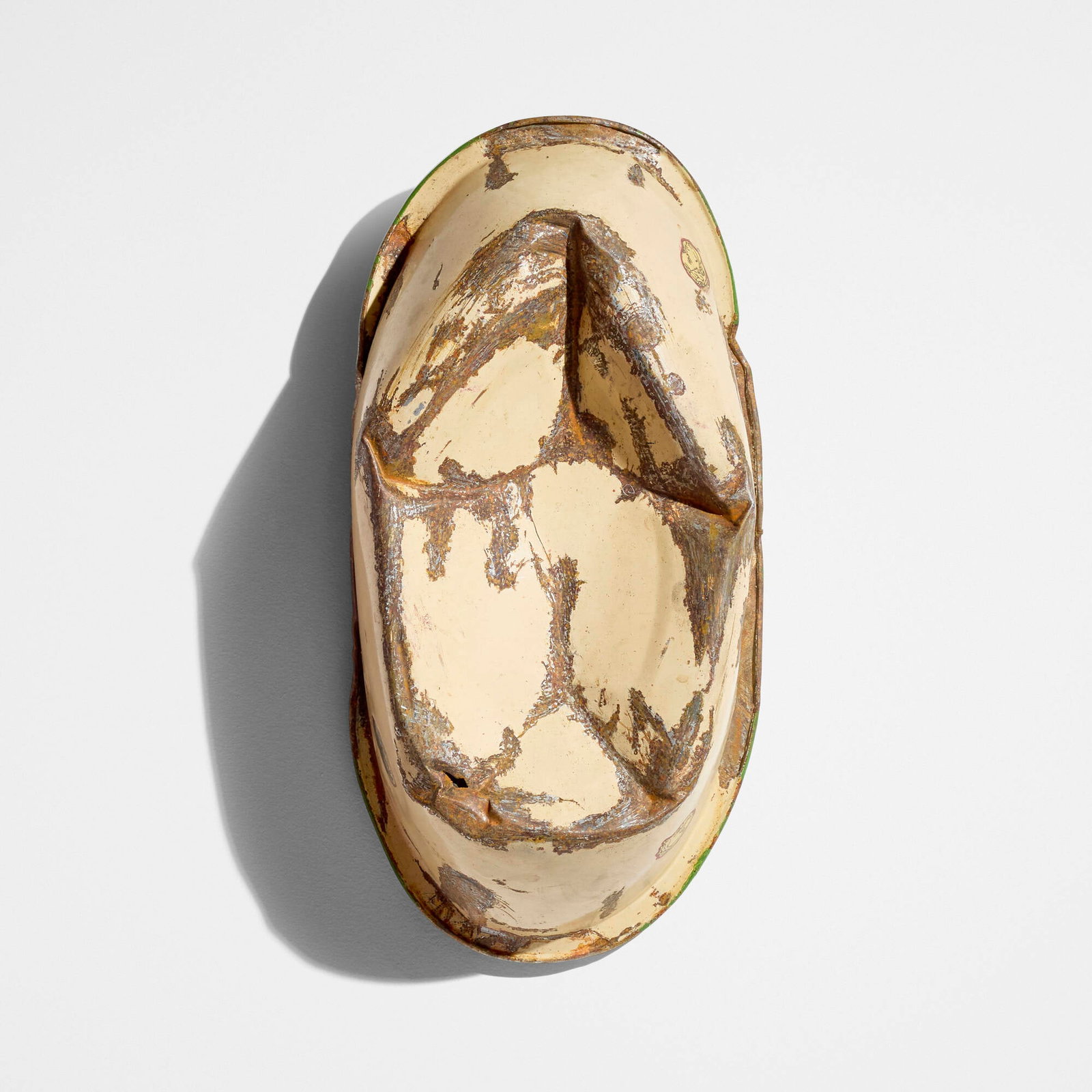 Richard Haden, Wash-Pan: Richard Haden Wash-Pan c. 1994 painted wood 19 h x 9.5 w x 5 d in (48 x 24 x 13 cm) Provenance: The Artist | Allan Stone Gallery, New York | Rago, 20|21 Art, 21 October