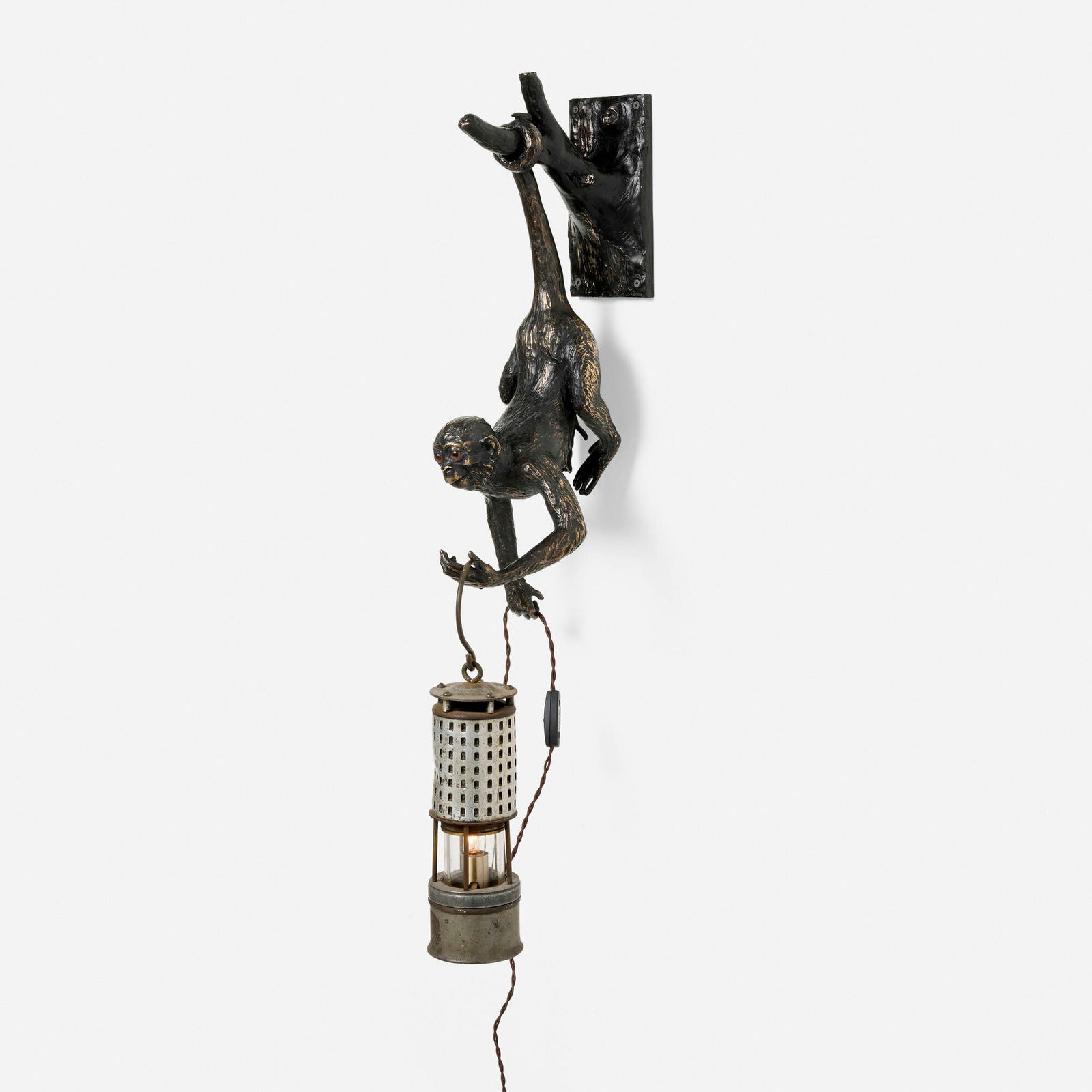 Blackman Cruz Workshop, Thieving Monkey, Left-Handed wall lamp (1 of 5)