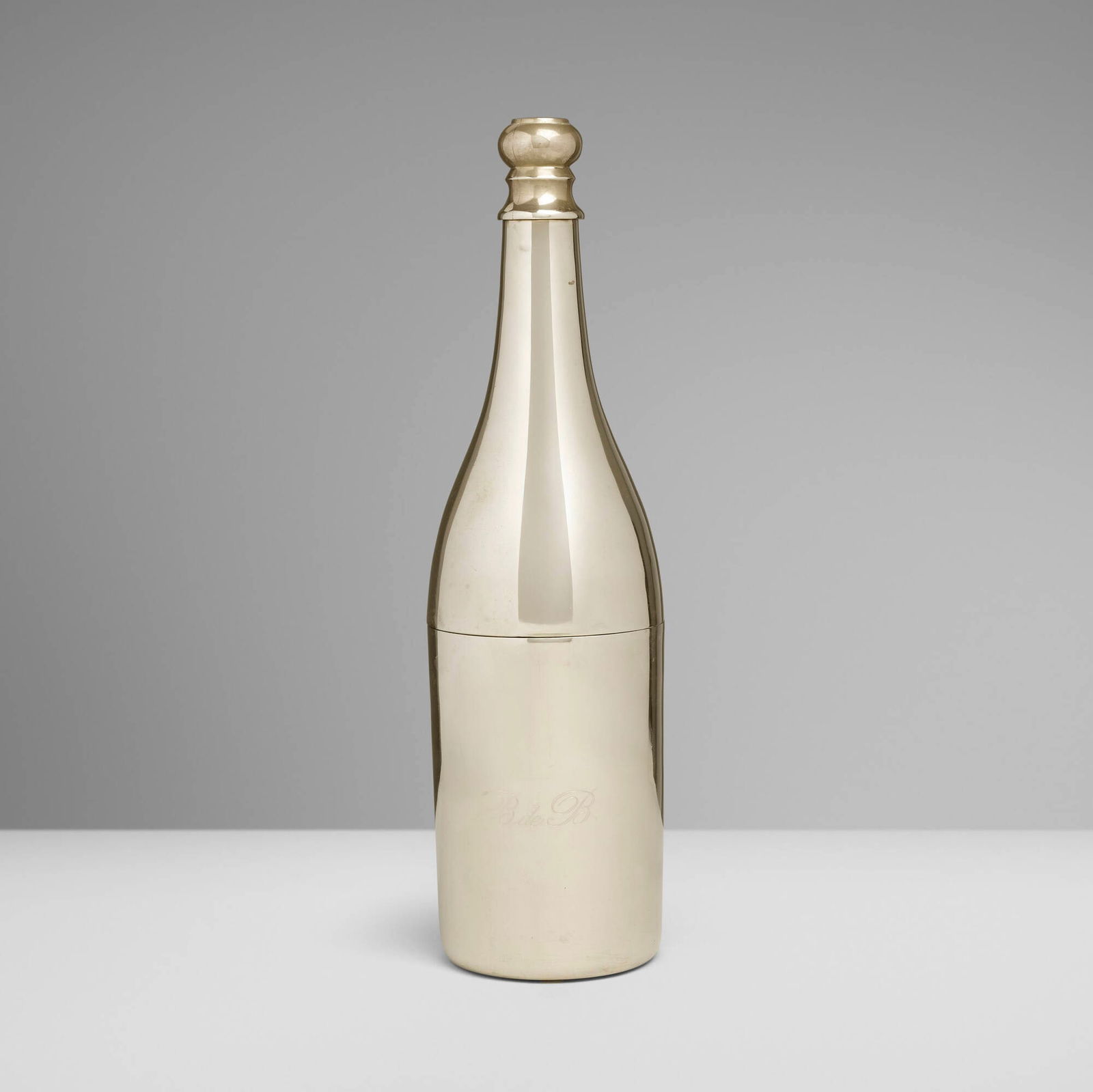 Hermes, attribution, Besserat de Bellefon commemorative champagne bottle holder (1 of 3)