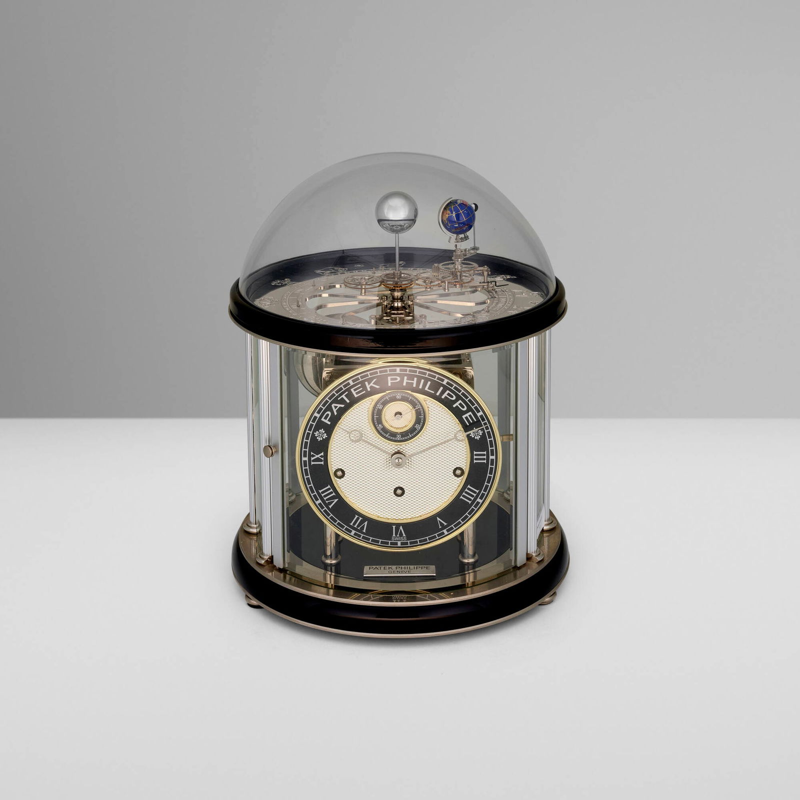 Franz Hermle for Patek Philippe, Grand Sovereign II complication showcase clock (1 of 5)