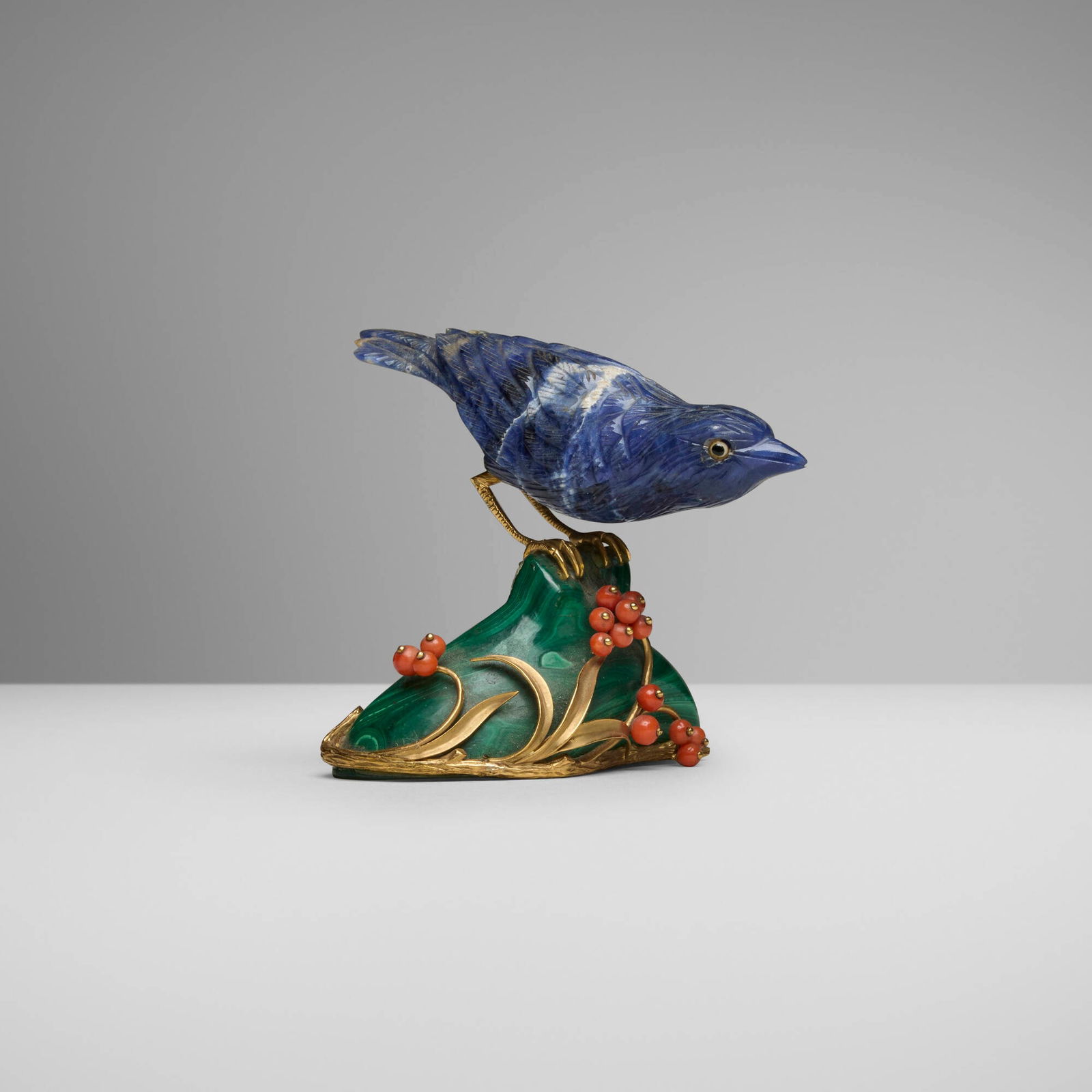 In the manner of Peter Mueller, Lapidary bird model (1 of 4)