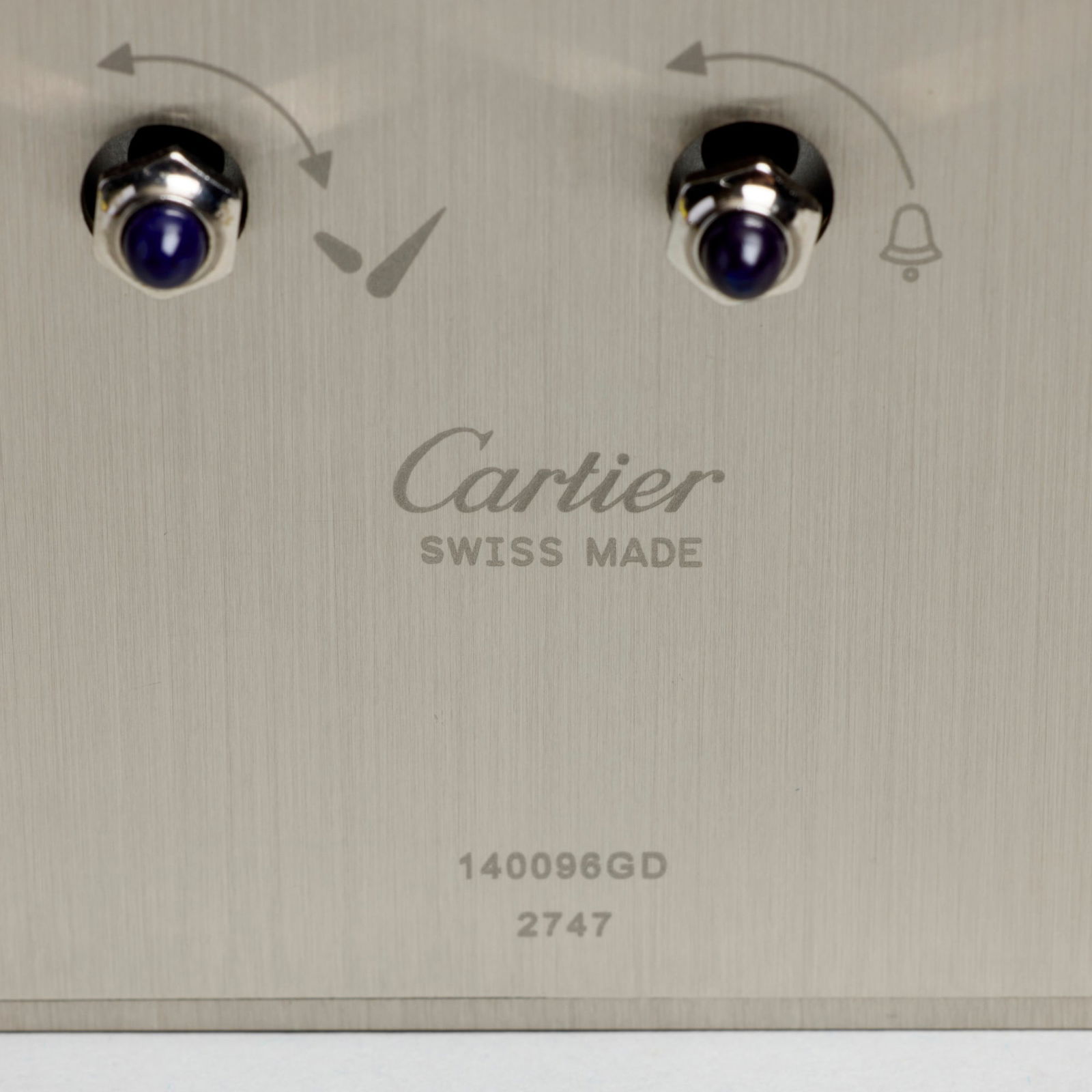 Cartier, Desk alarm clock - 5