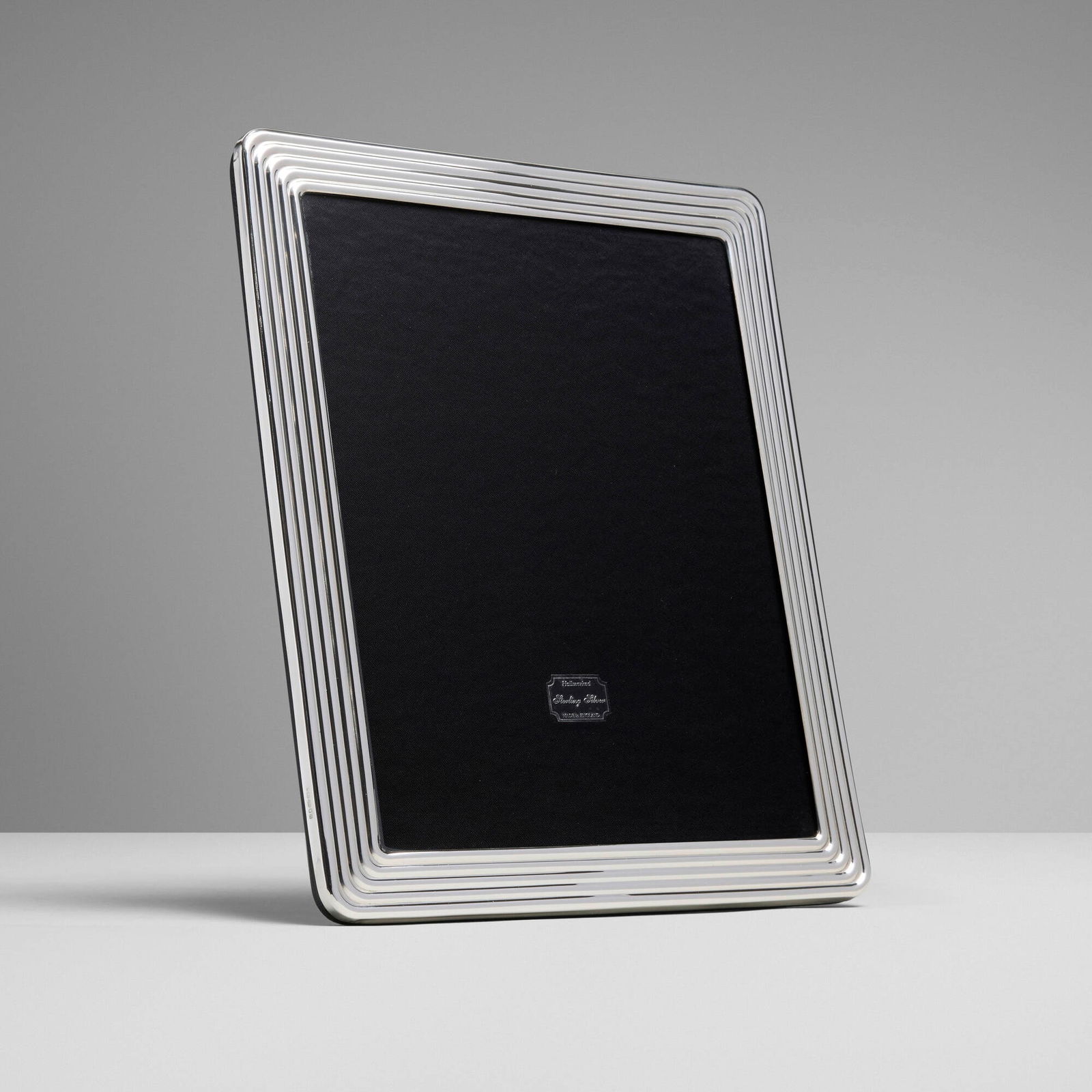 Asprey & Garrard Limited, Elizabeth II picture frame: Asprey & Garrard Limited Elizabeth II picture frame United Kingdom, 2000sterling silver, leather, glass 11.75 h x 9.75 w x 5 d in (30 x 25 x 13 cm) Impressed maker's mark and English hallmarks