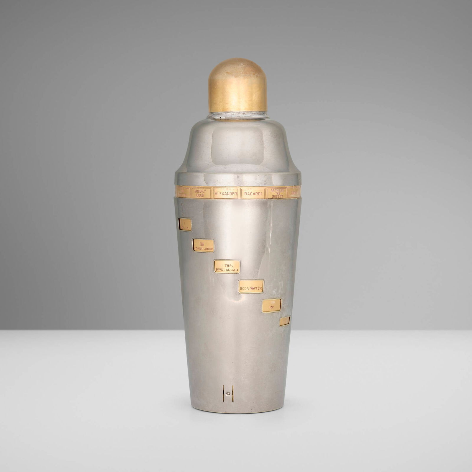 Napier Company, Tells-U-How cocktail shaker (1 of 5)