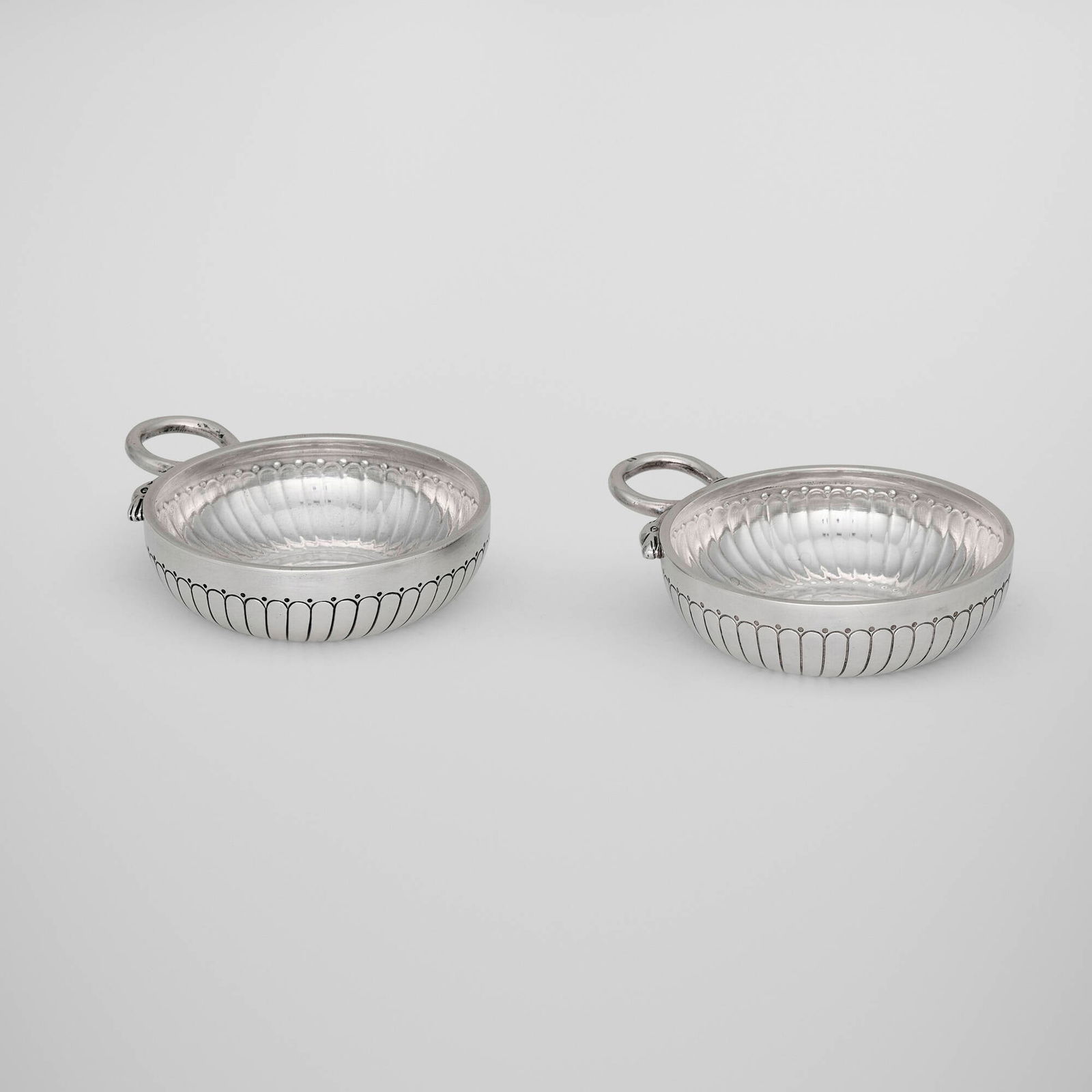 Cartier, Tastevins with serpent handles, pair (1 of 4)