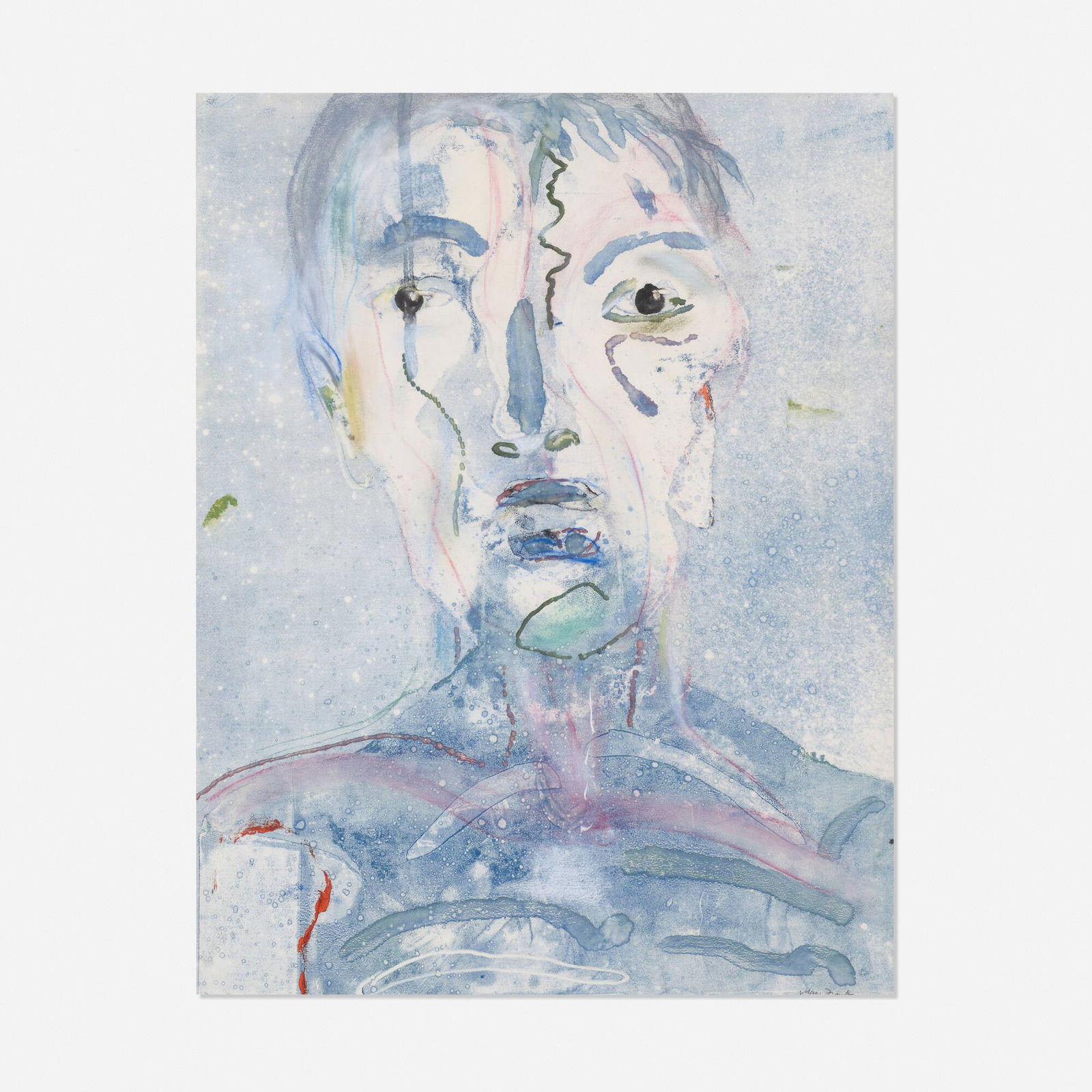 Mary Frank, Large Head (MF-849) (1 of 4)