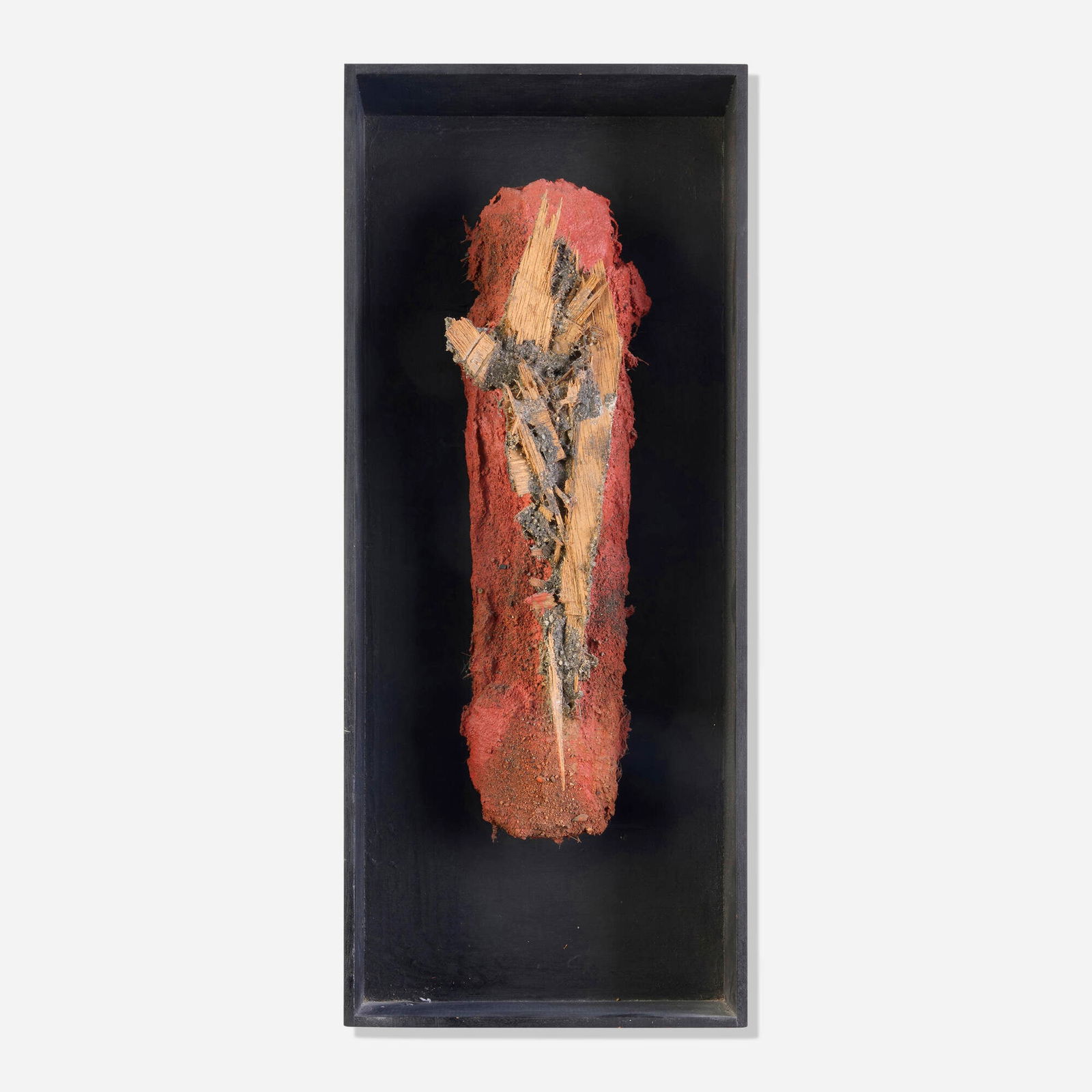 Robert Mallary, Benediction: Robert Mallary Benediction 1962 mixed media 19.5 h x 8.25 w x 4.5 d in (50 x 21 x 11 cm) Paper artist's label to verso 'Benediction Jan. 1962 New York City Robert Mallary'. Provenance: Collection