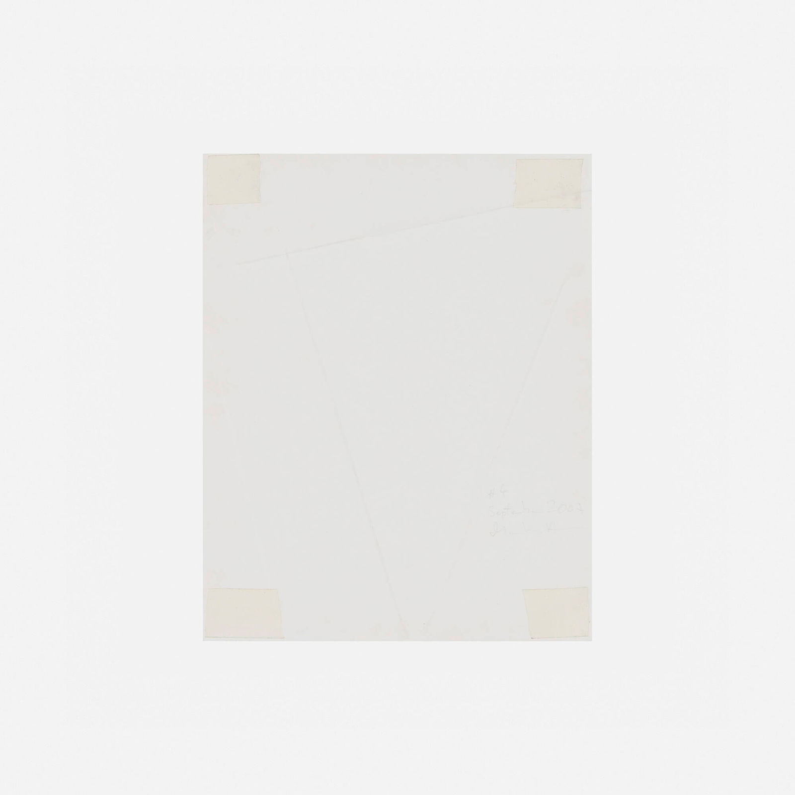 Markus Amm, Untitled (#4) - 2